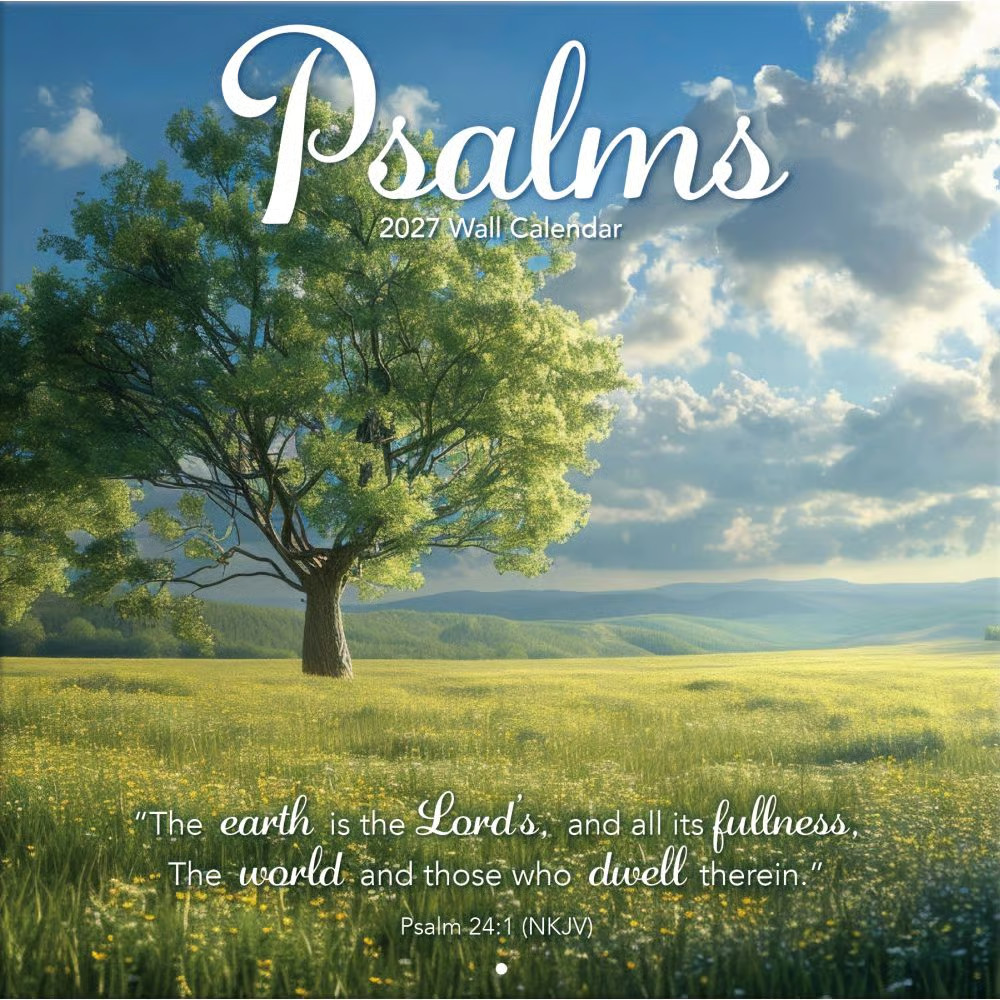 Turner Licensing, Psalms 2027 Wall Calendar Turner Licensing, Psalms 2027 Wall Calendar