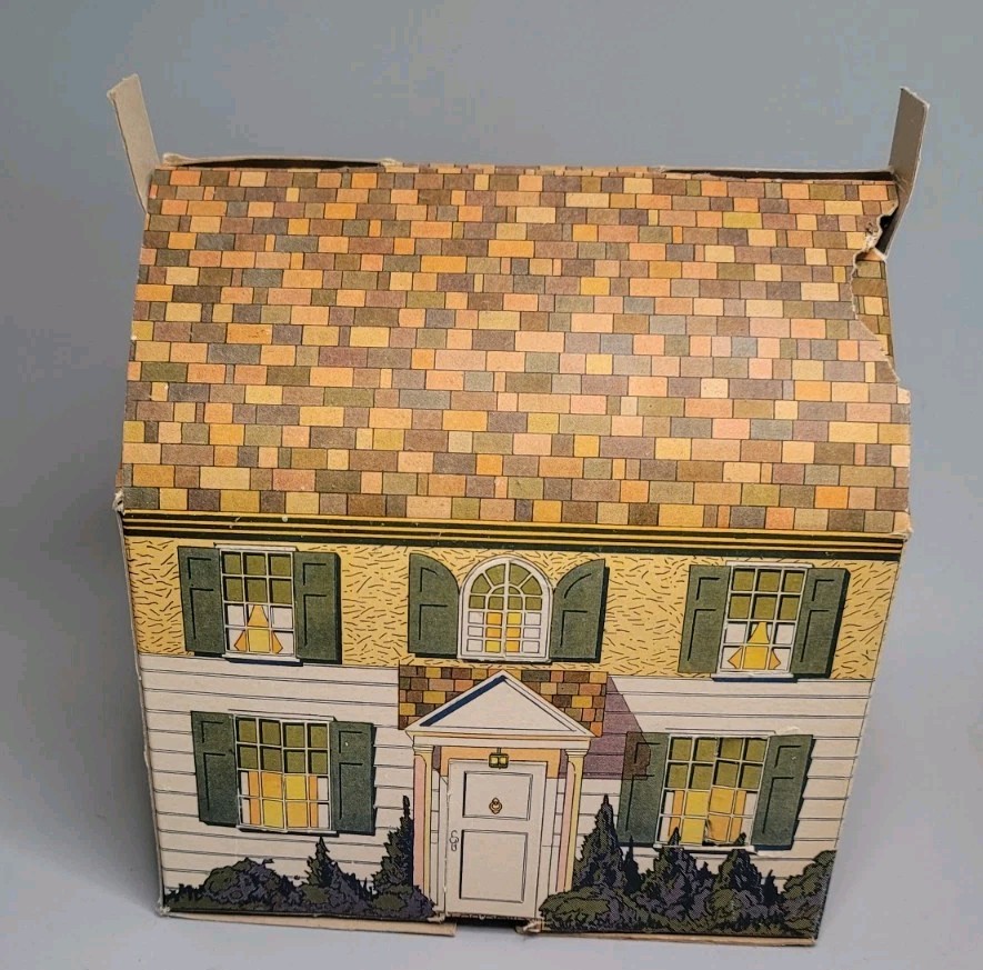 Vintage 1920 Edison Mazda Lamps Paper House Light Advertising Display ~~Nice One Vintage 1920 Edison Mazda Lamps Paper House Light Advertising Display ~~Nice One