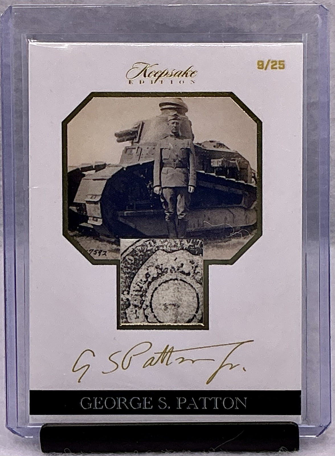 2023 Keepsake Historical Edition George S. Patton Authentic War Time Relic /25 2023 Keepsake Historical Edition George S. Patton Authentic War Time Relic /25