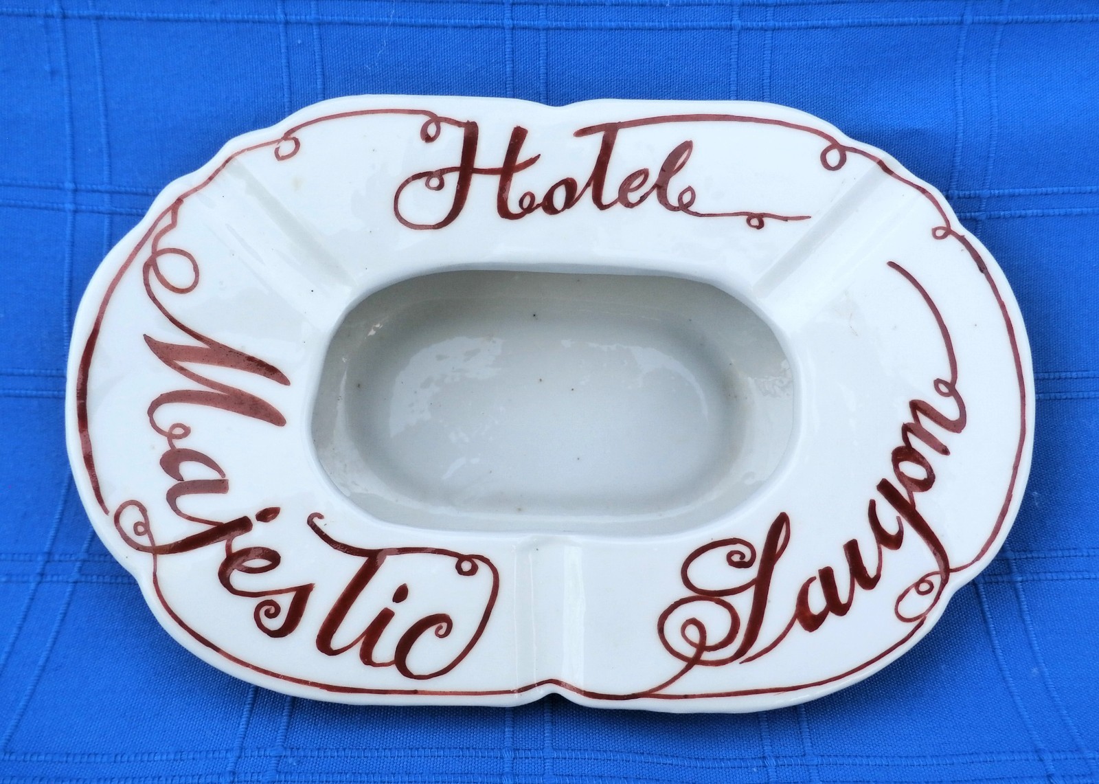 Rare Vintage Majestic Hotel Saigon Vietnam Ashtray