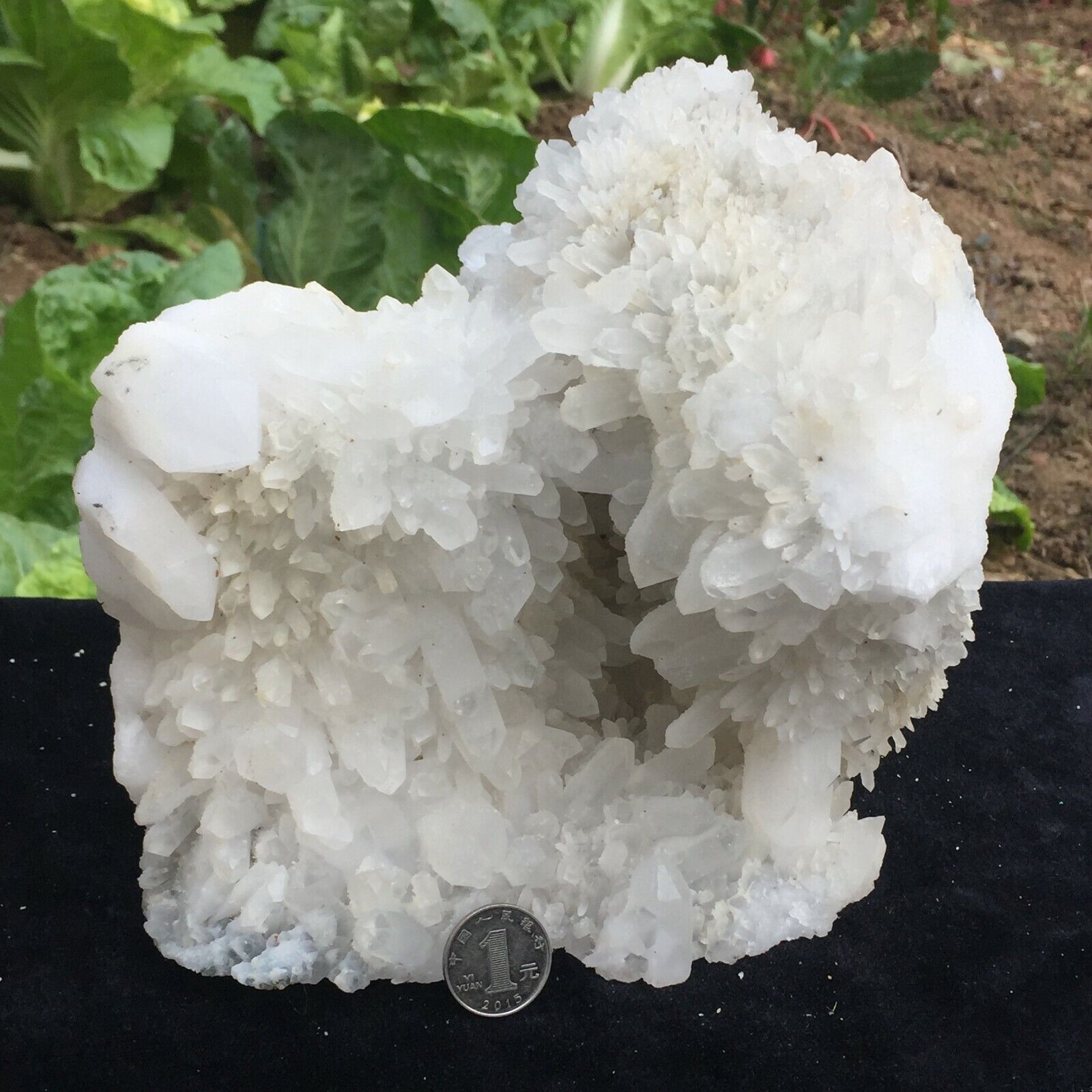 4970g Natural Large White Quartz Crystal Cluster Mineral Specimen Healing
