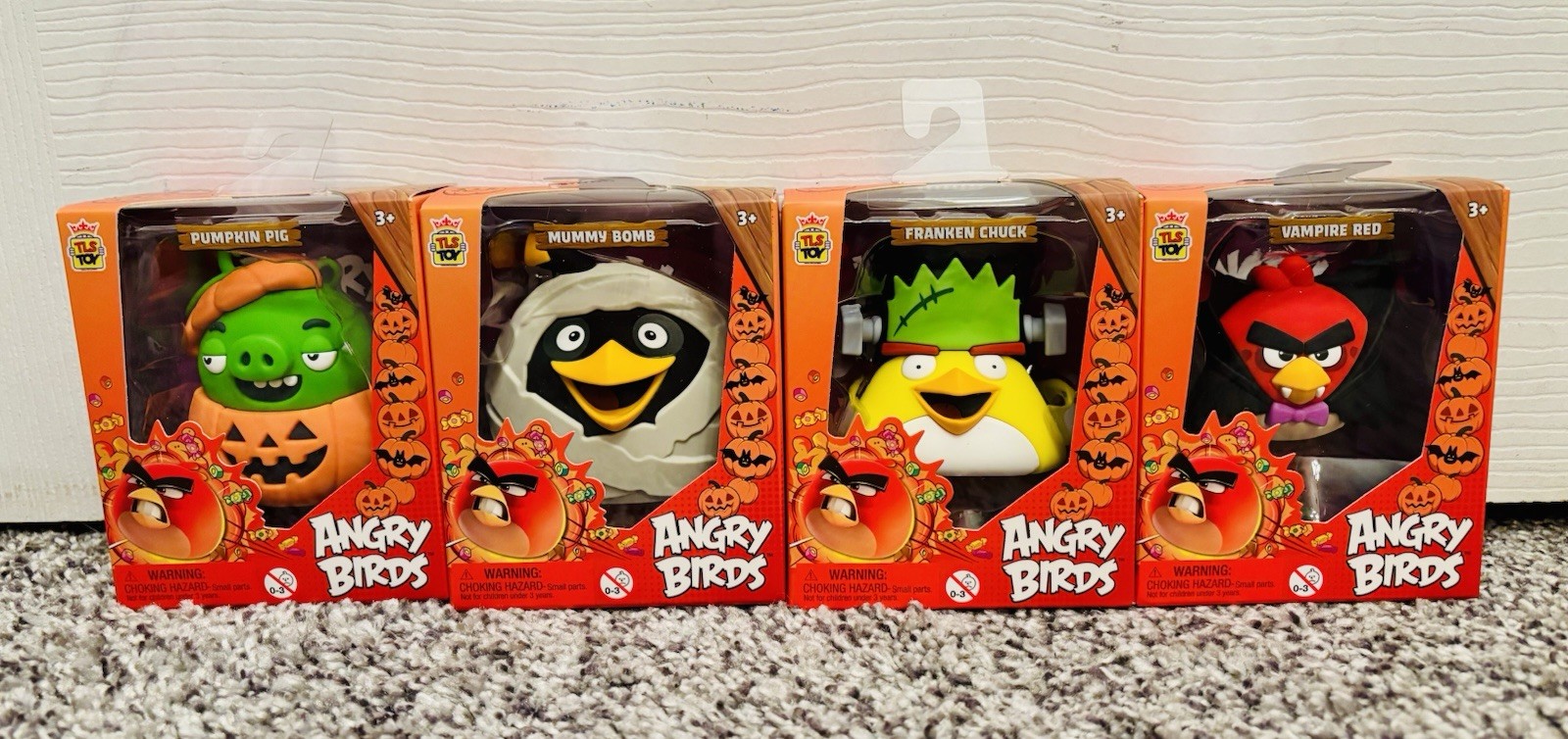 Angry Birds Halloween CheeBee Cuties Mini Figure Set of 4 The Loyal Subjects Angry Birds Halloween CheeBee Cuties Mini Figure Set of 4 The Loyal Subjects