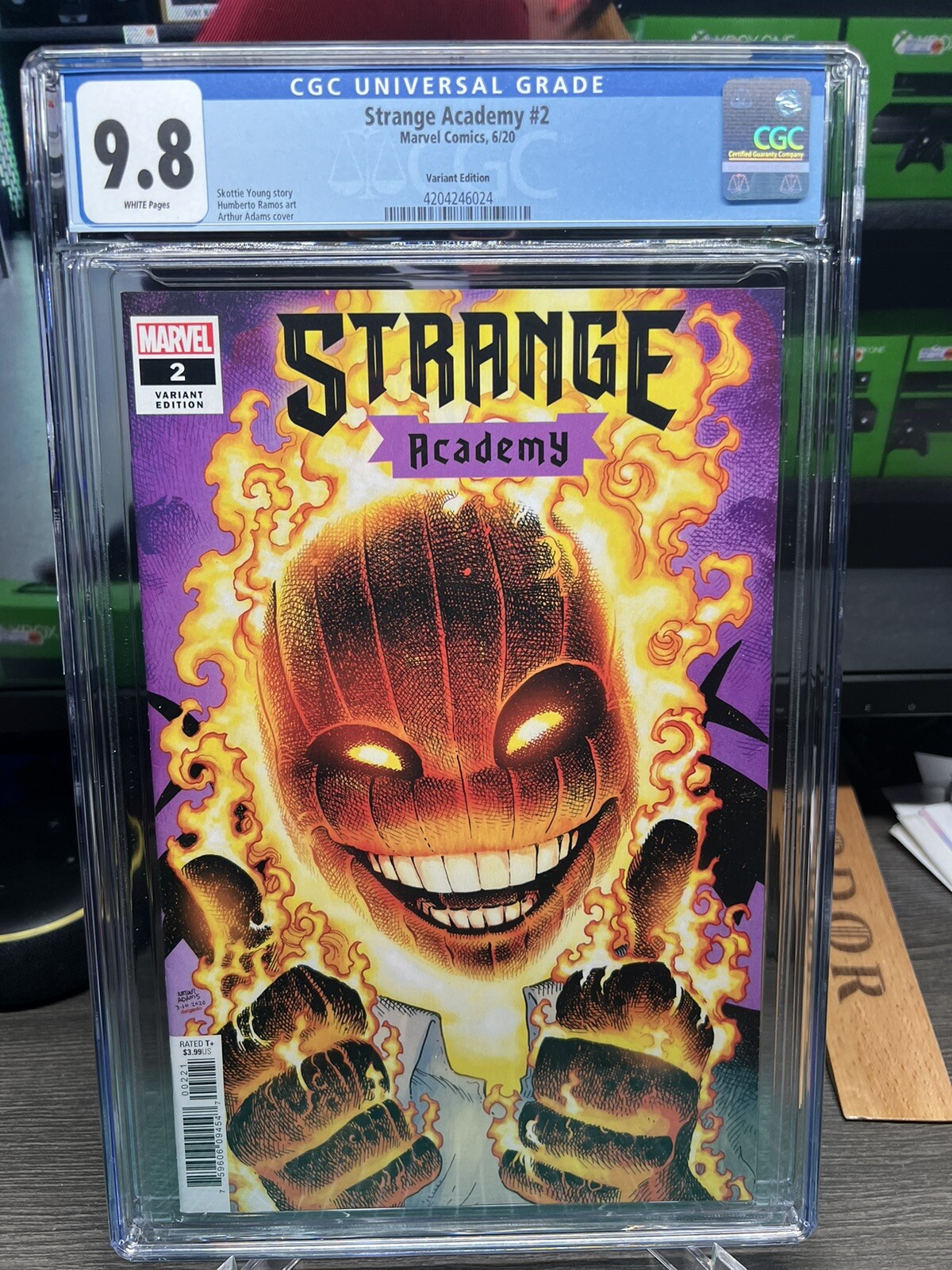 STRANGE ACADEMY #2 CGC 9.8 Arthur Adams Variant Cover Scottie Young Ramos STRANGE ACADEMY #2 CGC 9.8 Arthur Adams Variant Cover Scottie Young Ramos