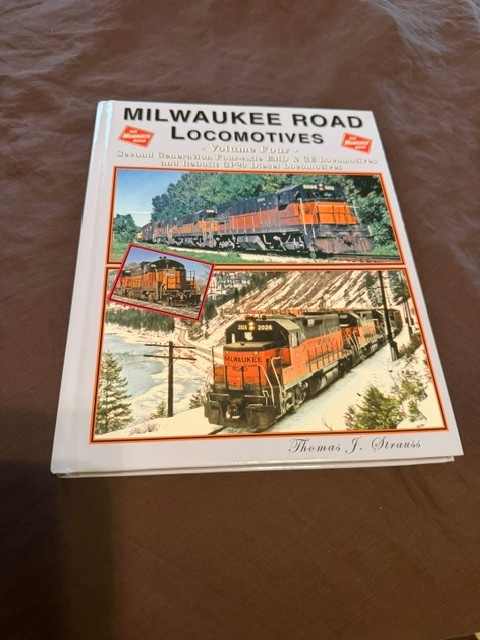 OOP Rare Milwaukee Road Locomotives  Volume 4 Four Ways West 2nd Gen EMD & GE
