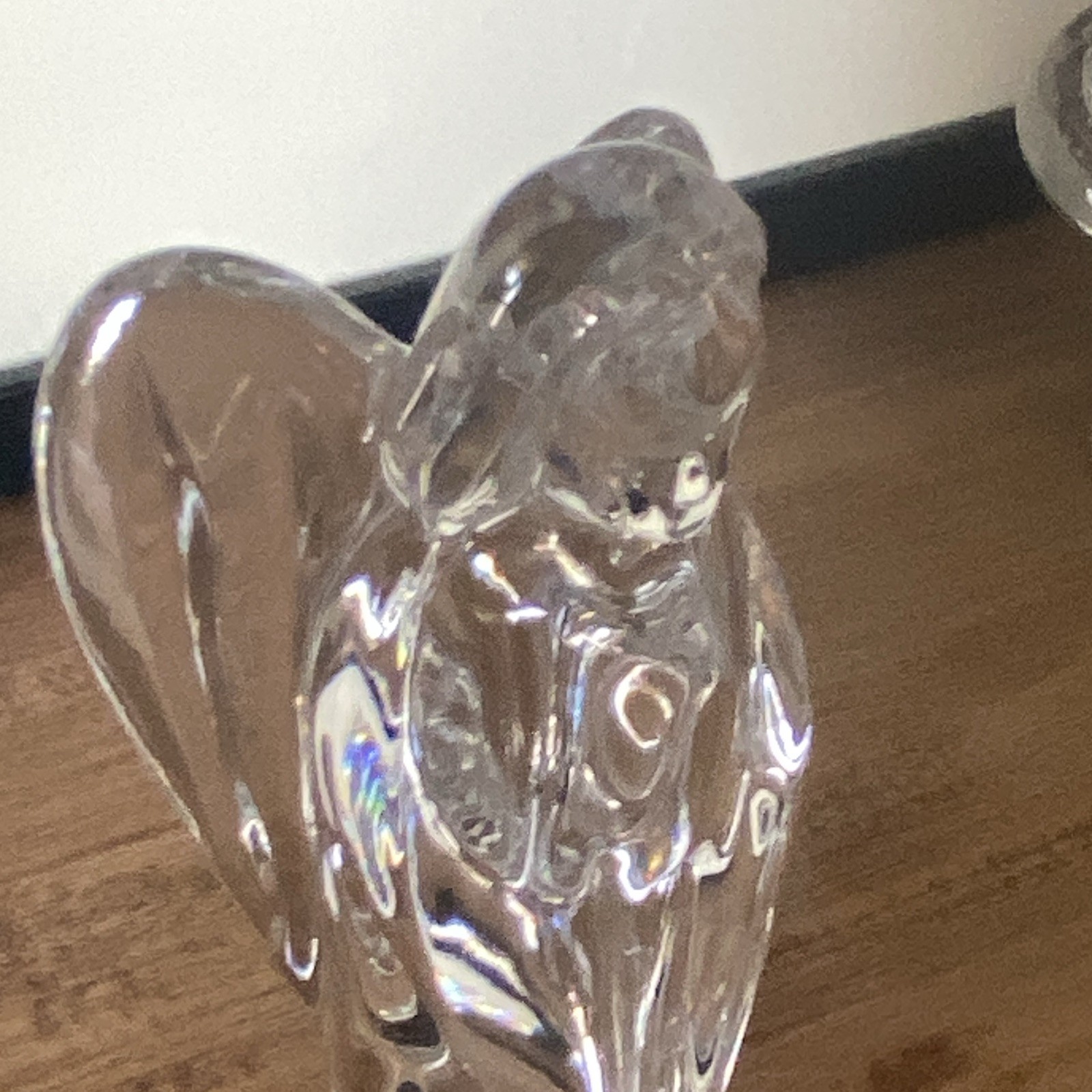 Waterford Crystal Nativity Praying Angel Figurine 6\