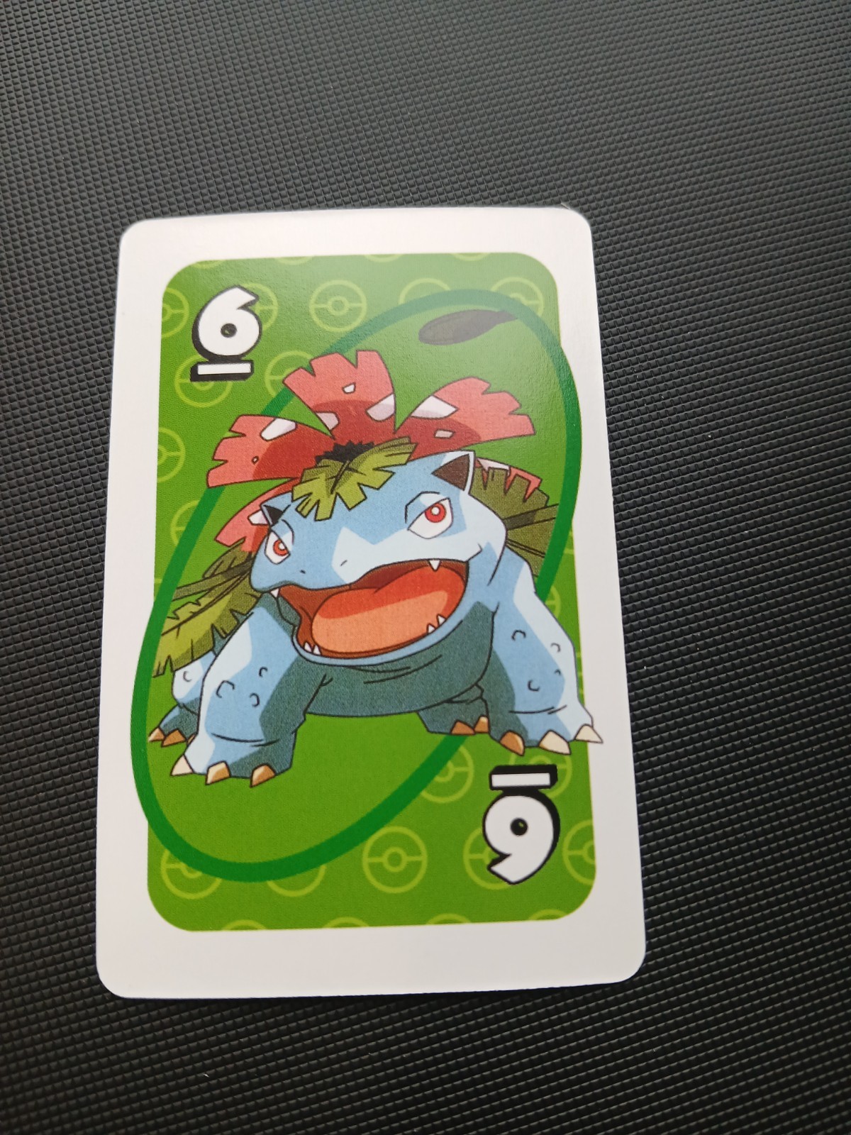 Mattel Pokemon Asia Uno Card - Venusaur #6 Green