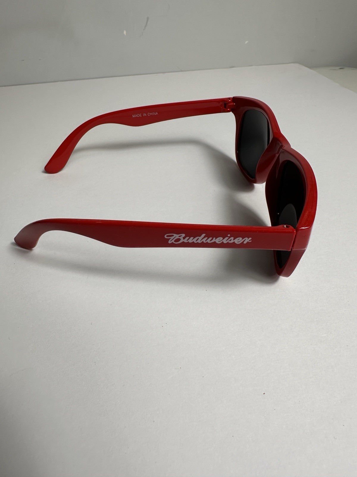 Budweiser Red Plastic Sunglasses 