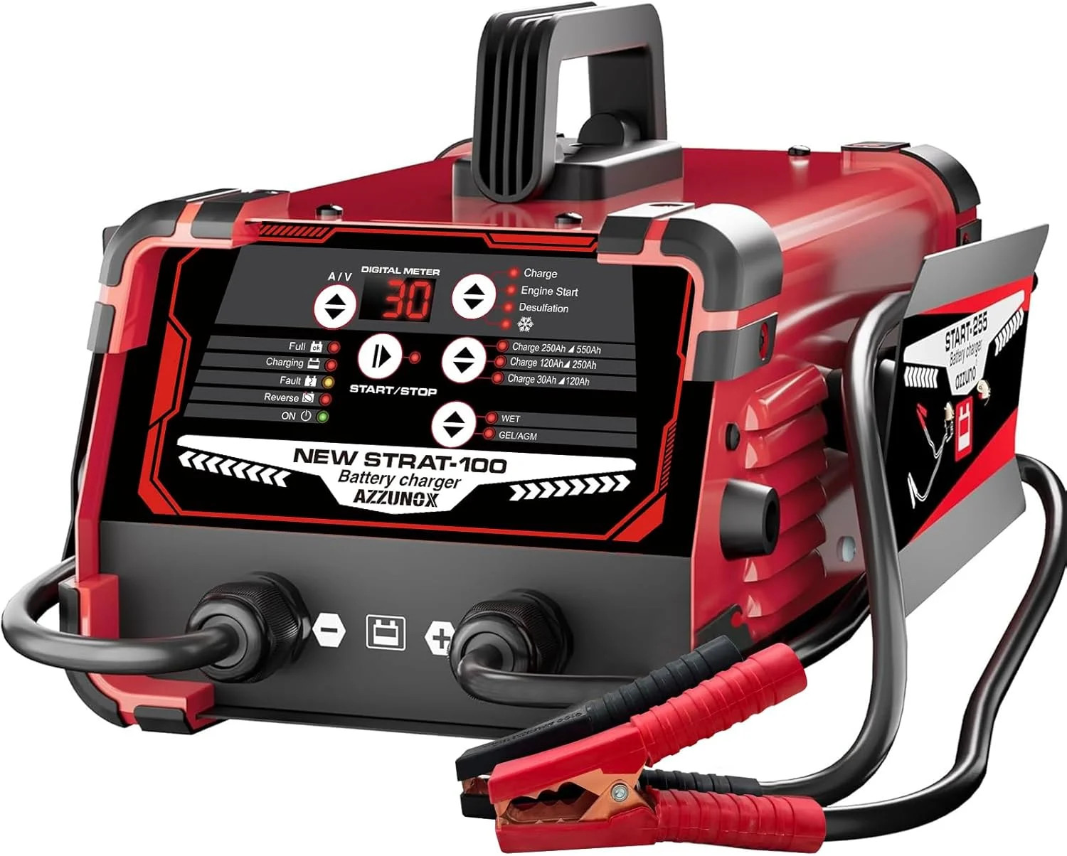 Heavy Duty Car Battery Charger & Jump Starter 12V 24V 30A Deep-Cycle Batteries.. Heavy Duty Car Battery Charger & Jump Starter 12V 24V 30A Deep-Cycle Batteries..