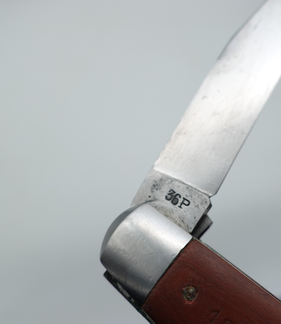 RARE 1936 Victorinox model 1908 Soldier Swiss Army Knife Elsener Schwyz WW2 36 P