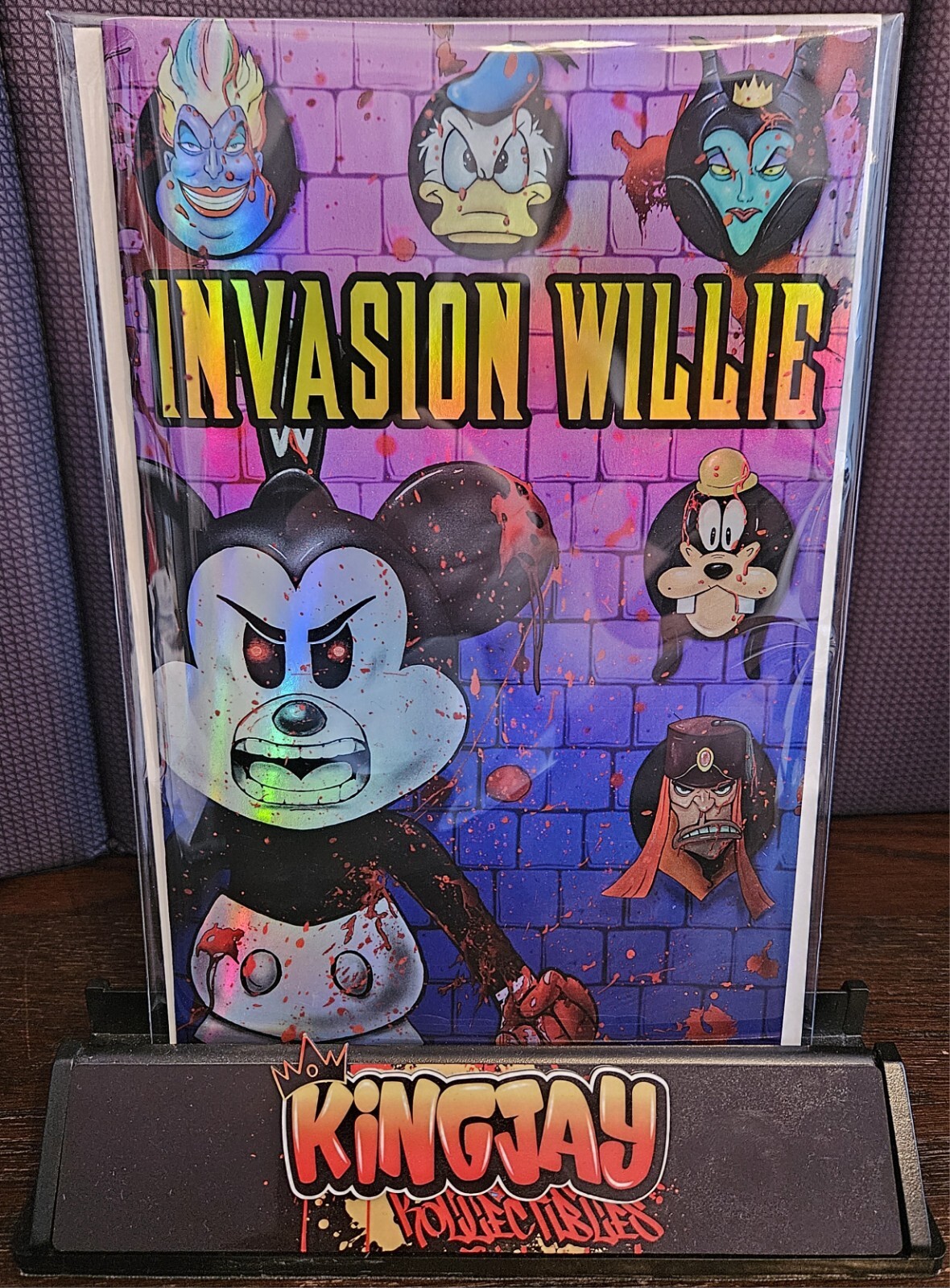 EXCLUSIVE Invasion Willie #1 -  4 Available Covers art by LiLy