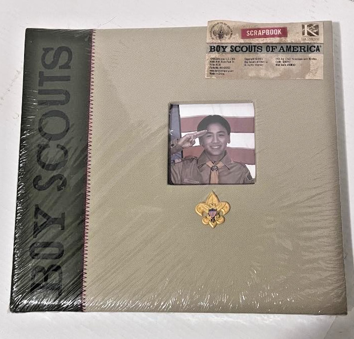 Boy Scouts of America Scrapbook Photo Album Brand New 12\ Boy Scouts of America Scrapbook Photo Album Brand New 12\