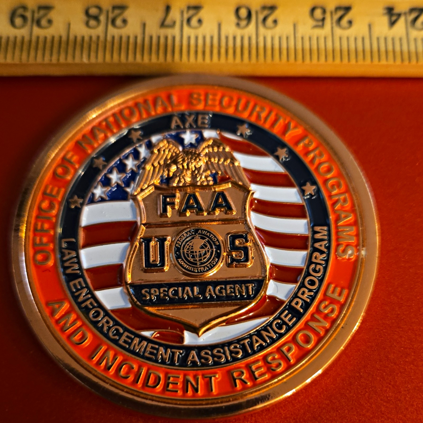 FAA Office of National Security Programs Special Agent Challenge Coin