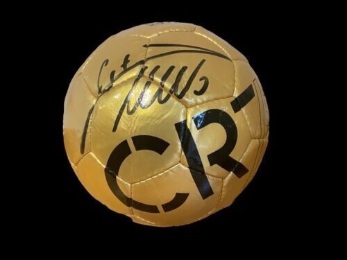 Cristiano RONALDO SIGNED BALL, from CR7 MUSEUM, NEW, Real Madrid, CERTIFICATE