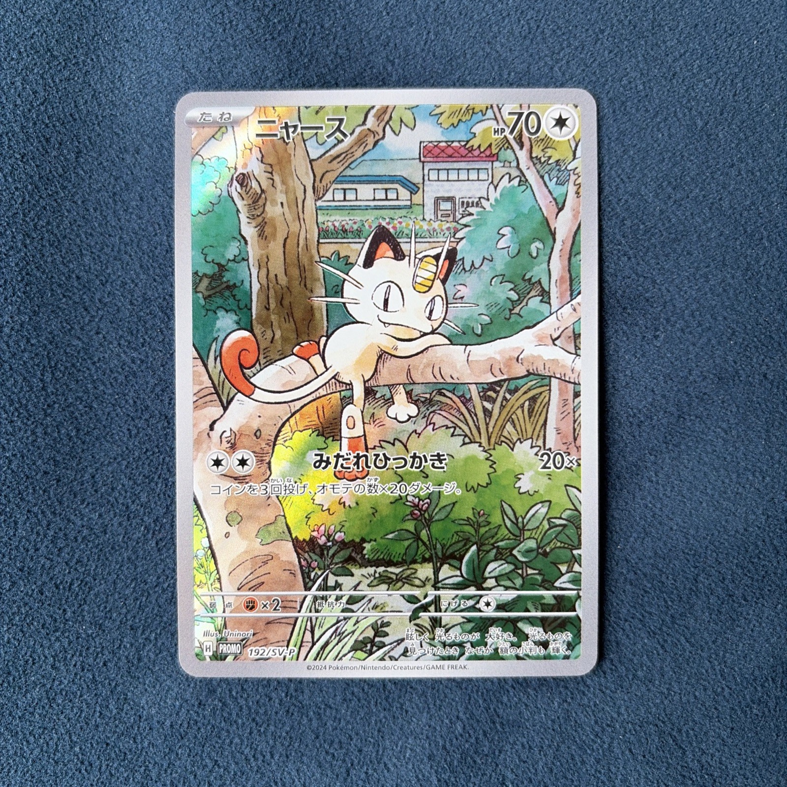 Meowth 192/SV-P Japanese Generations Promo Pokémon Card Near Mint Condition 