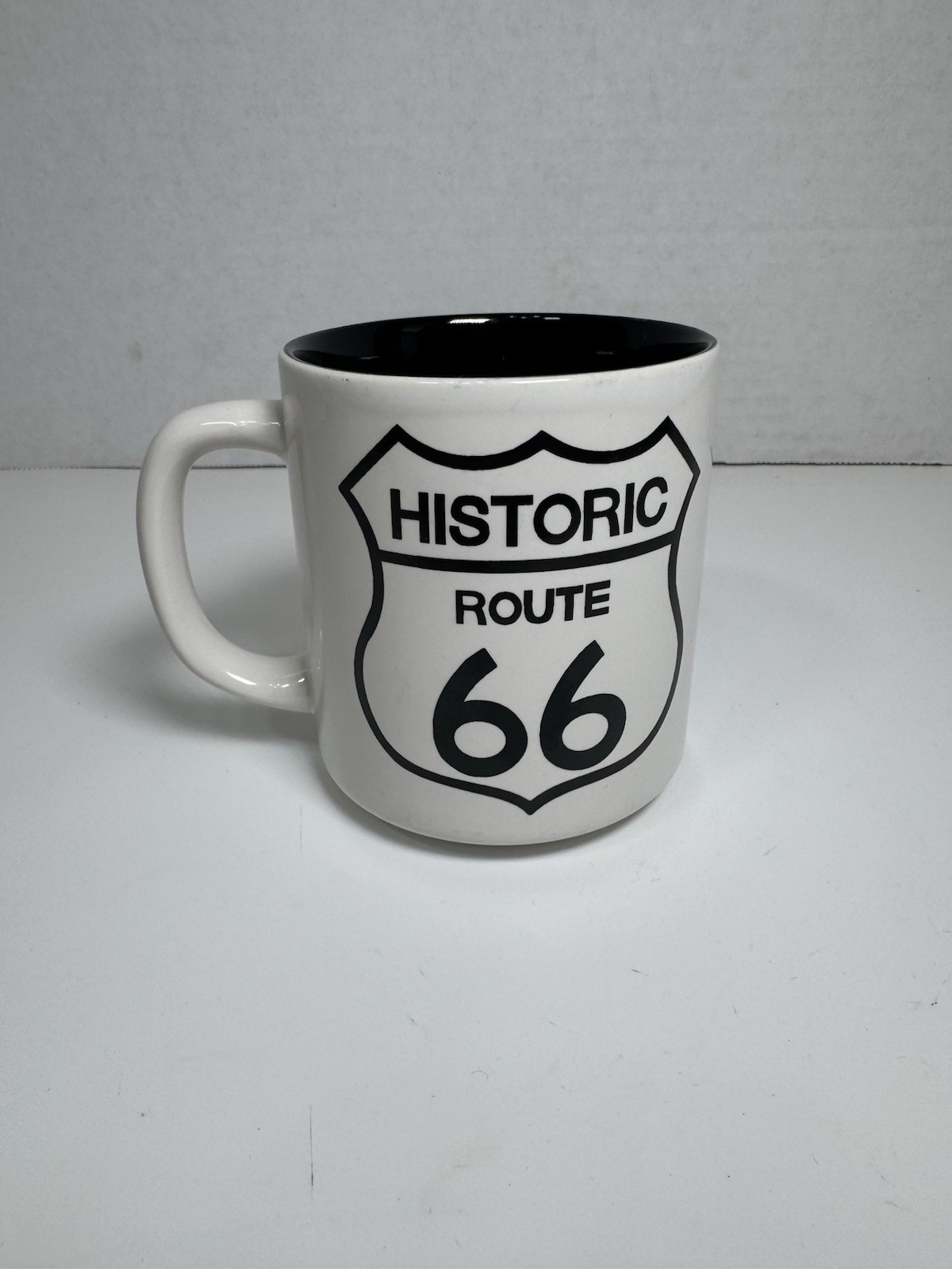 Vintage Iconic Historic Route 66 Coffee Cup Mug by M Ware Americana