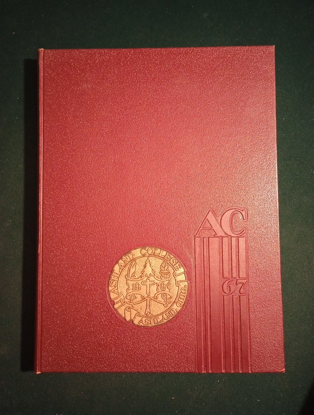 Pine Whispers 1967 Ashland College Yearbook Ashland Ohio Illustrated