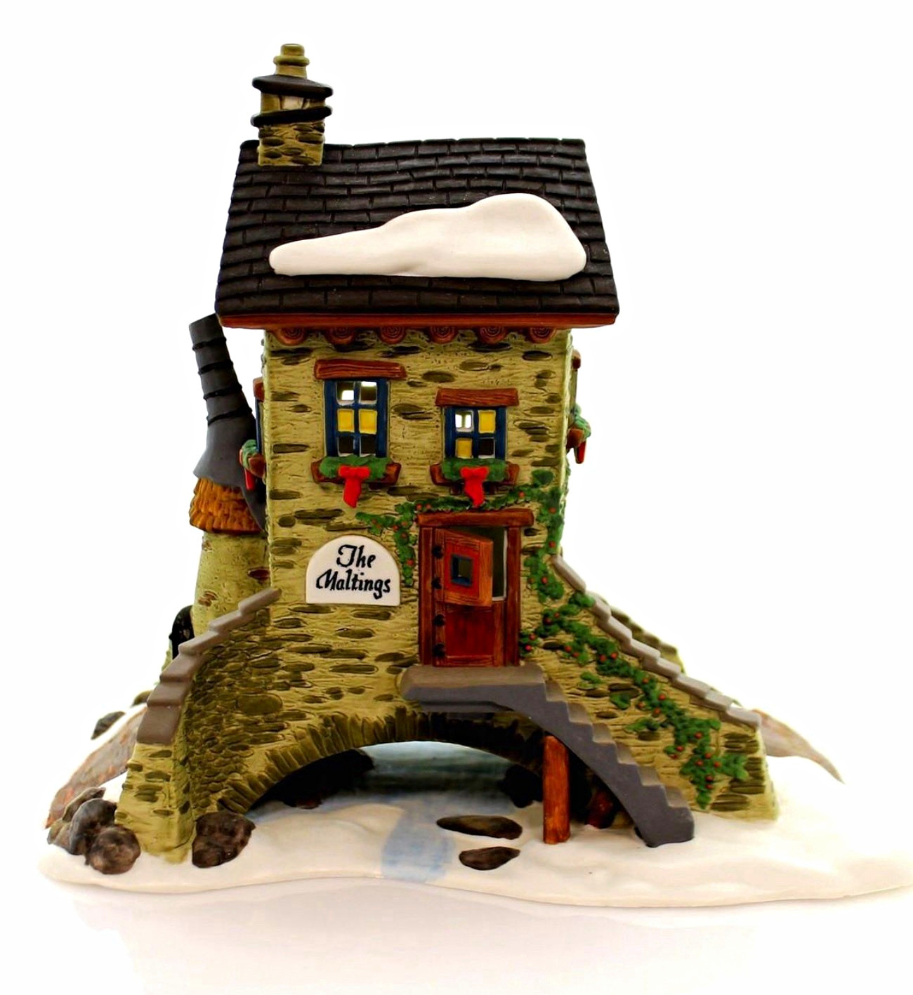 Department 56 Dickens Village The Maltings 58335 Christmas Building House NIB