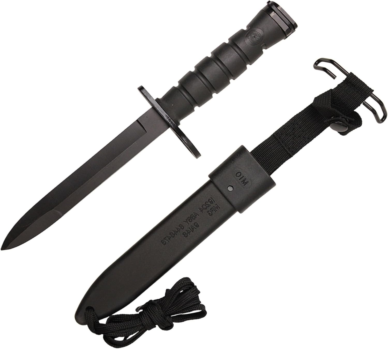 Wartech H-16M M7 Bayonet Knife with Sheath, 13