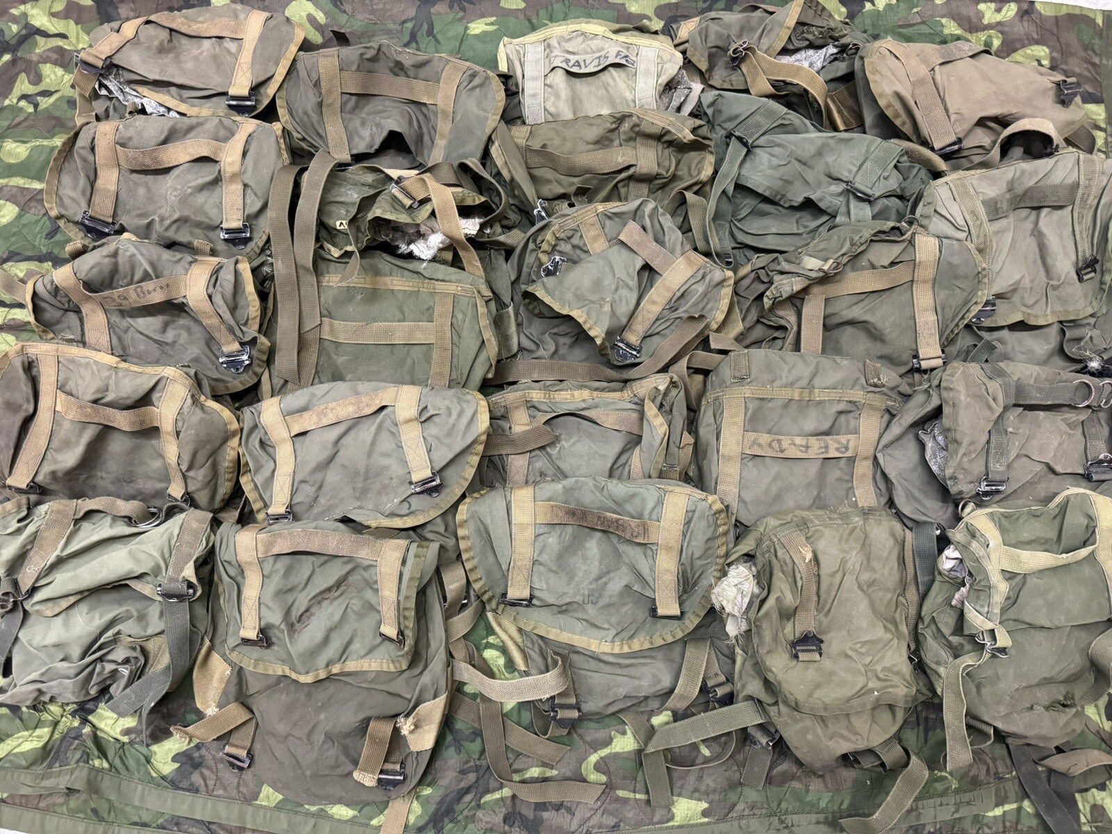 U.S. Nylon Buttpack 1980’s - 1990’s - Condition Grade C U.S. Nylon Buttpack 1980’s - 1990’s - Condition Grade C