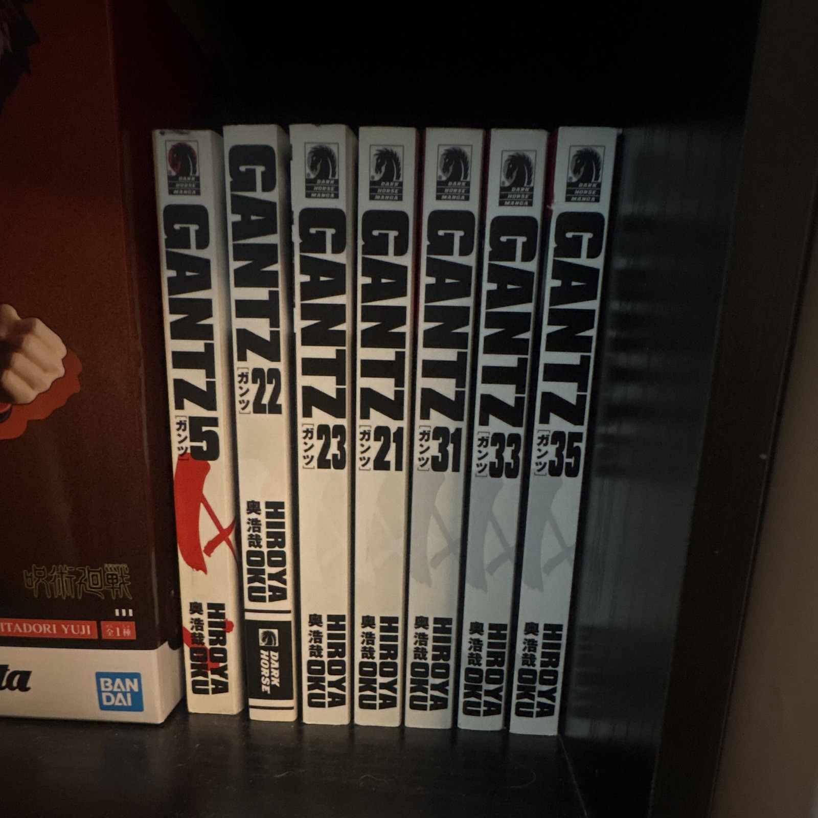 Dark Horse Gantz Manga Lot Softcover Vol 5 21 22 23 31 33 35 Hiroya Oku