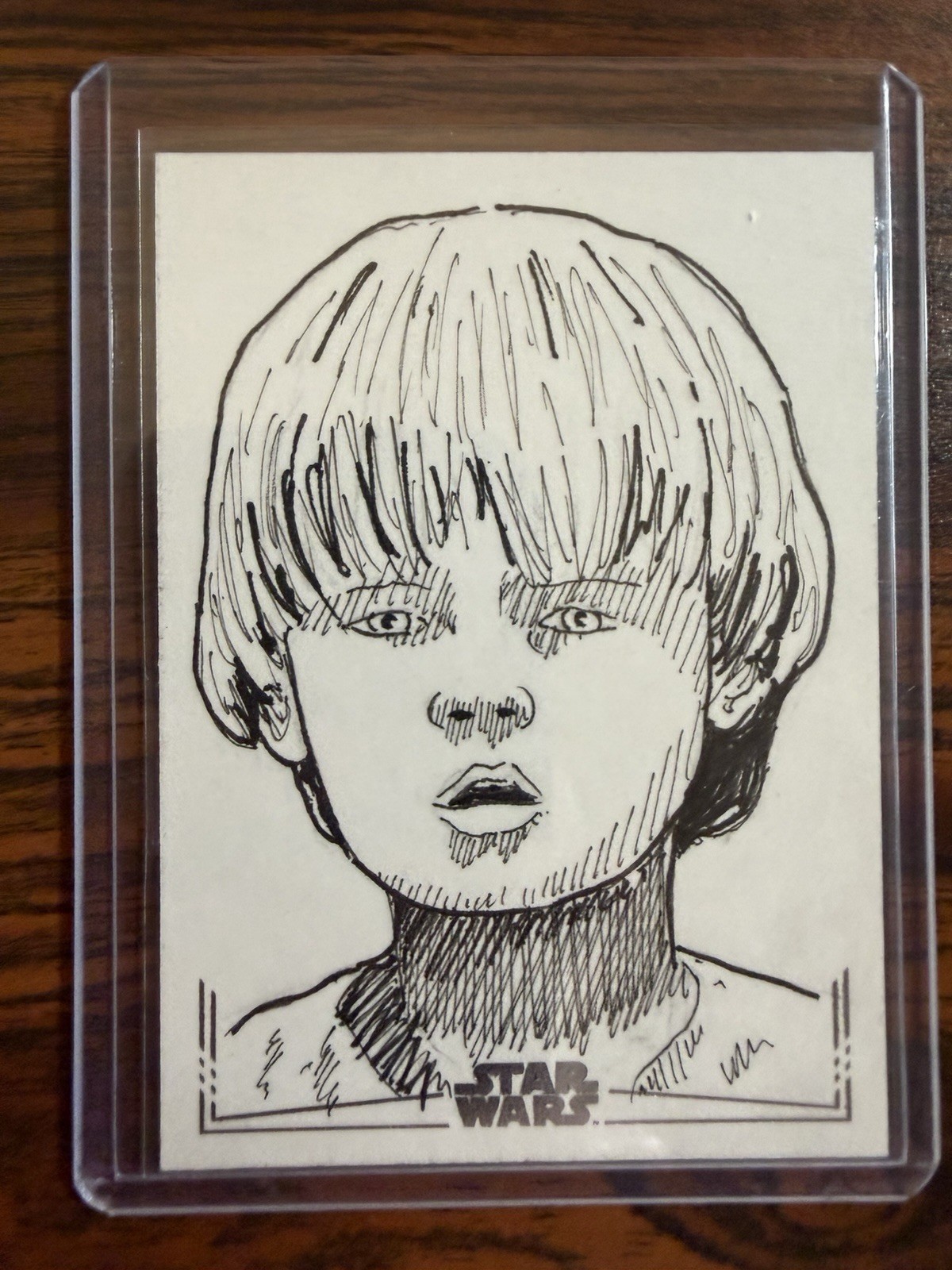 Topps Star Wars 2026 Sketch Card Anakin Skywalker 1/1 sketch card