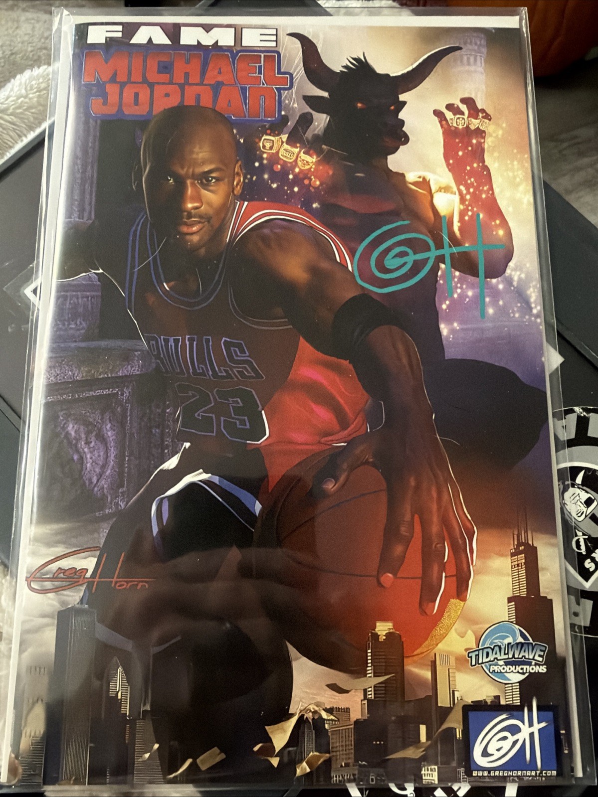 Fame: Michael Jordan #1 Greg Horn Trade Dress C2E2 2024 Ltd 200 NM+ Fame: Michael Jordan #1 Greg Horn Trade Dress C2E2 2024 Ltd 200 NM+
