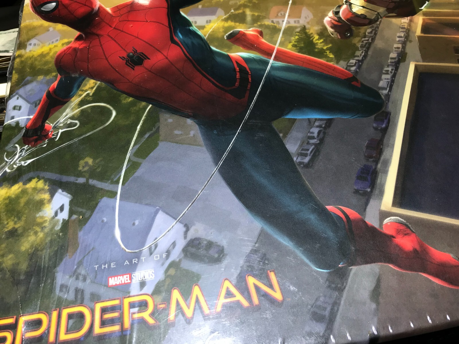 MARVEL THE ART OF SPIDERMAN HOMECOMING HARDCOVER BOOK NEW IN SEALED PLASTIC MARVEL THE ART OF SPIDERMAN HOMECOMING HARDCOVER BOOK NEW IN SEALED PLASTIC