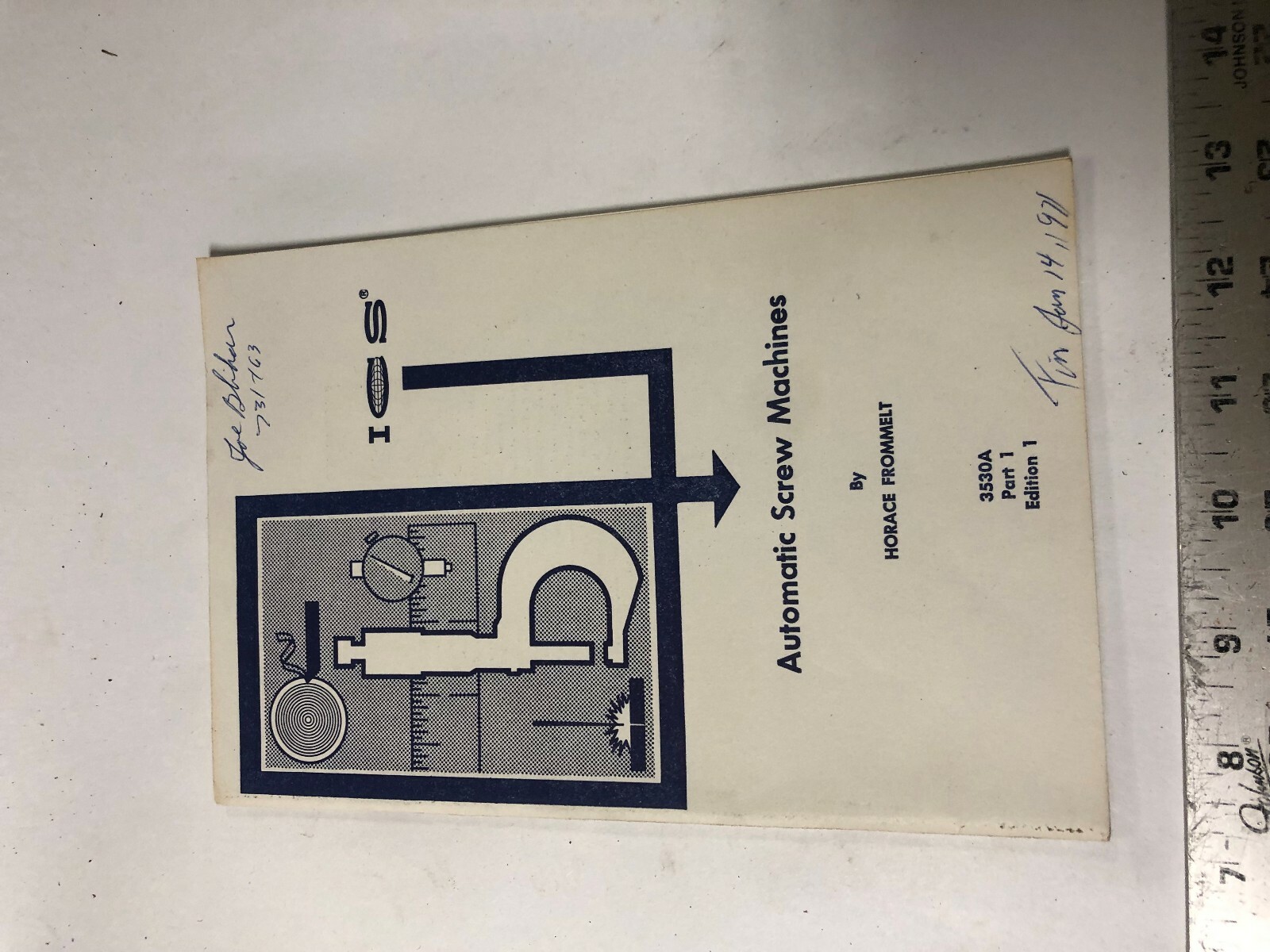 MACHINIST TOOLS LATHE MILL ICS Automatic Screw Machines Booklet BlkFlCb D MACHINIST TOOLS LATHE MILL ICS Automatic Screw Machines Booklet BlkFlCb D