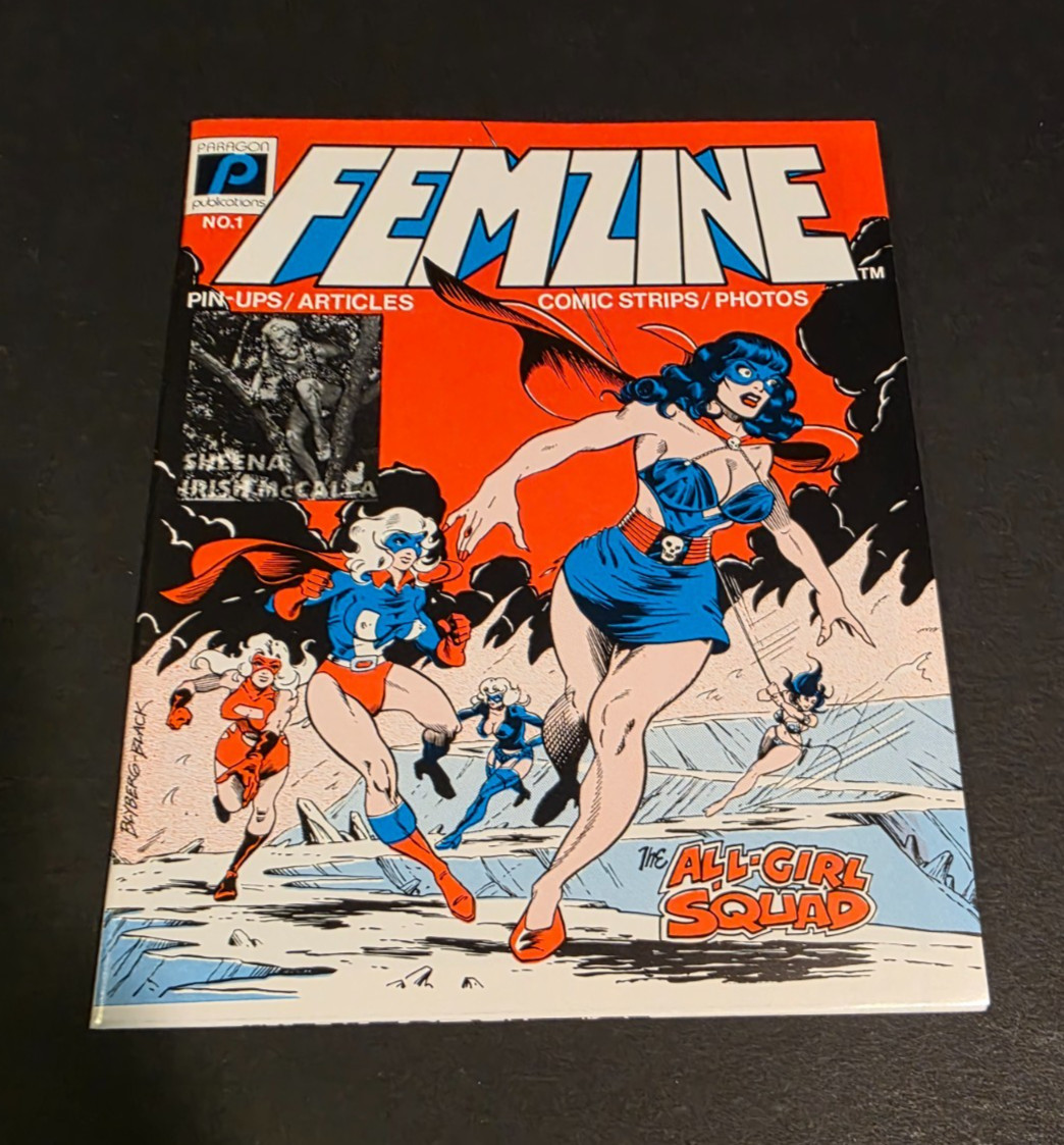 Femzine #1 (Paragon, 1981) ☆ Authentic ☆ Femzine #1 (Paragon, 1981) ☆ Authentic ☆