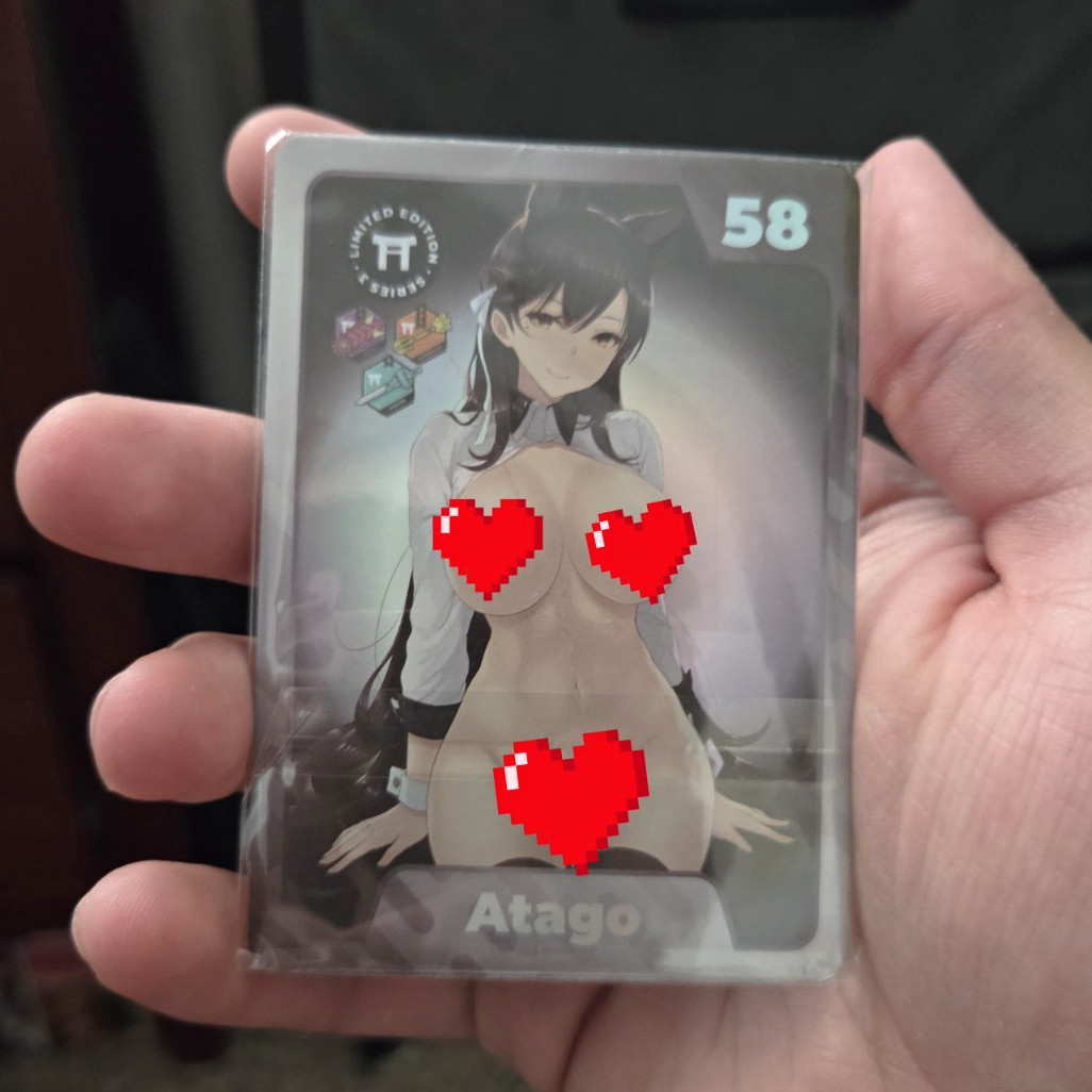 The Otaku Box Atago Limited Edition Non-Sport Lewd/Ecchi Trading Card #58