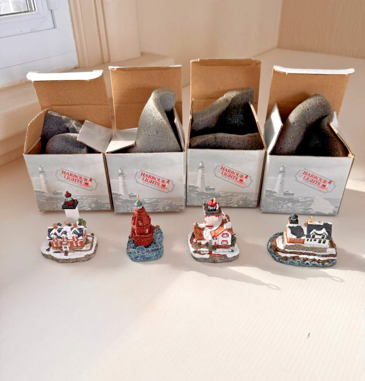 Harbour Lights 2001 Collection Set of 4 