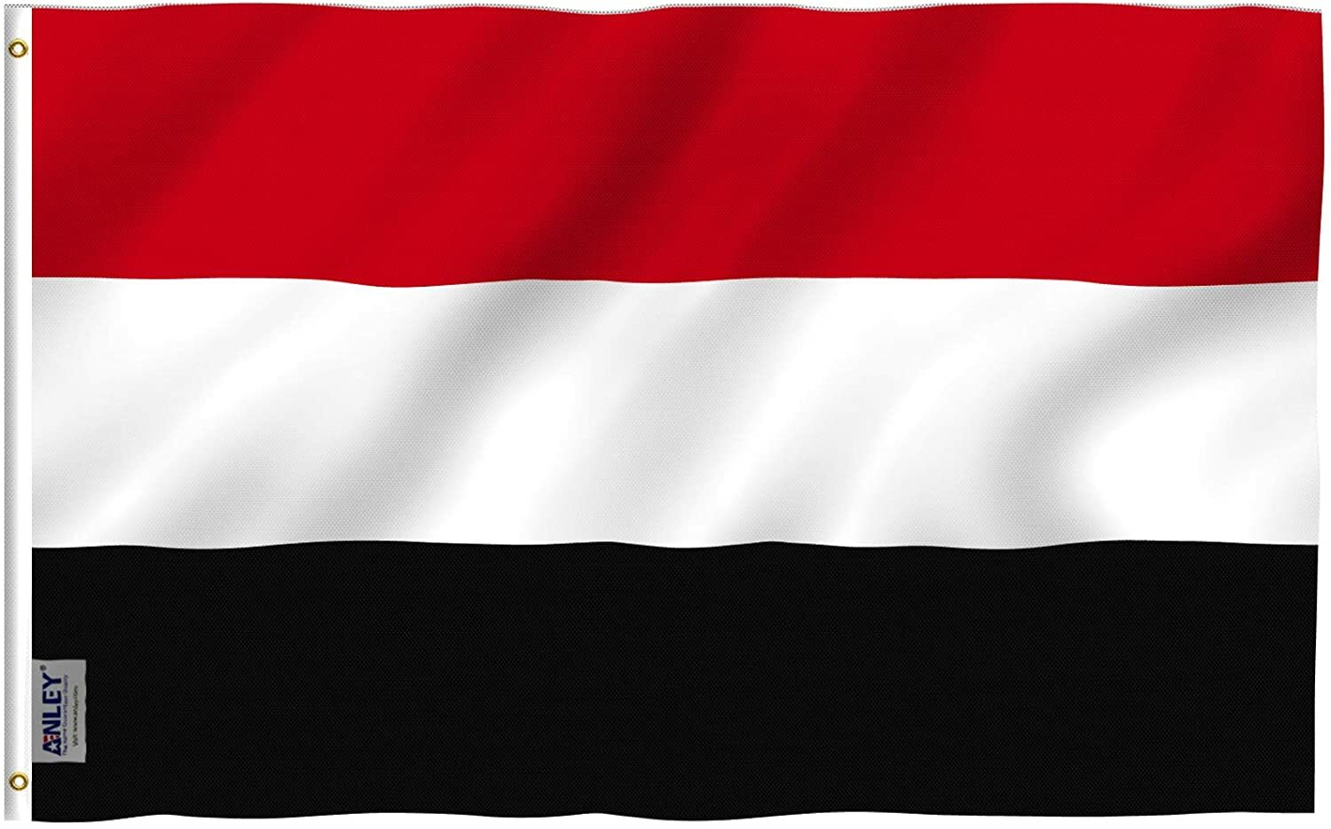 Anley Fly Breeze 3x5 Feet Yemen Flag - Republic of Yemen Flags Polyester