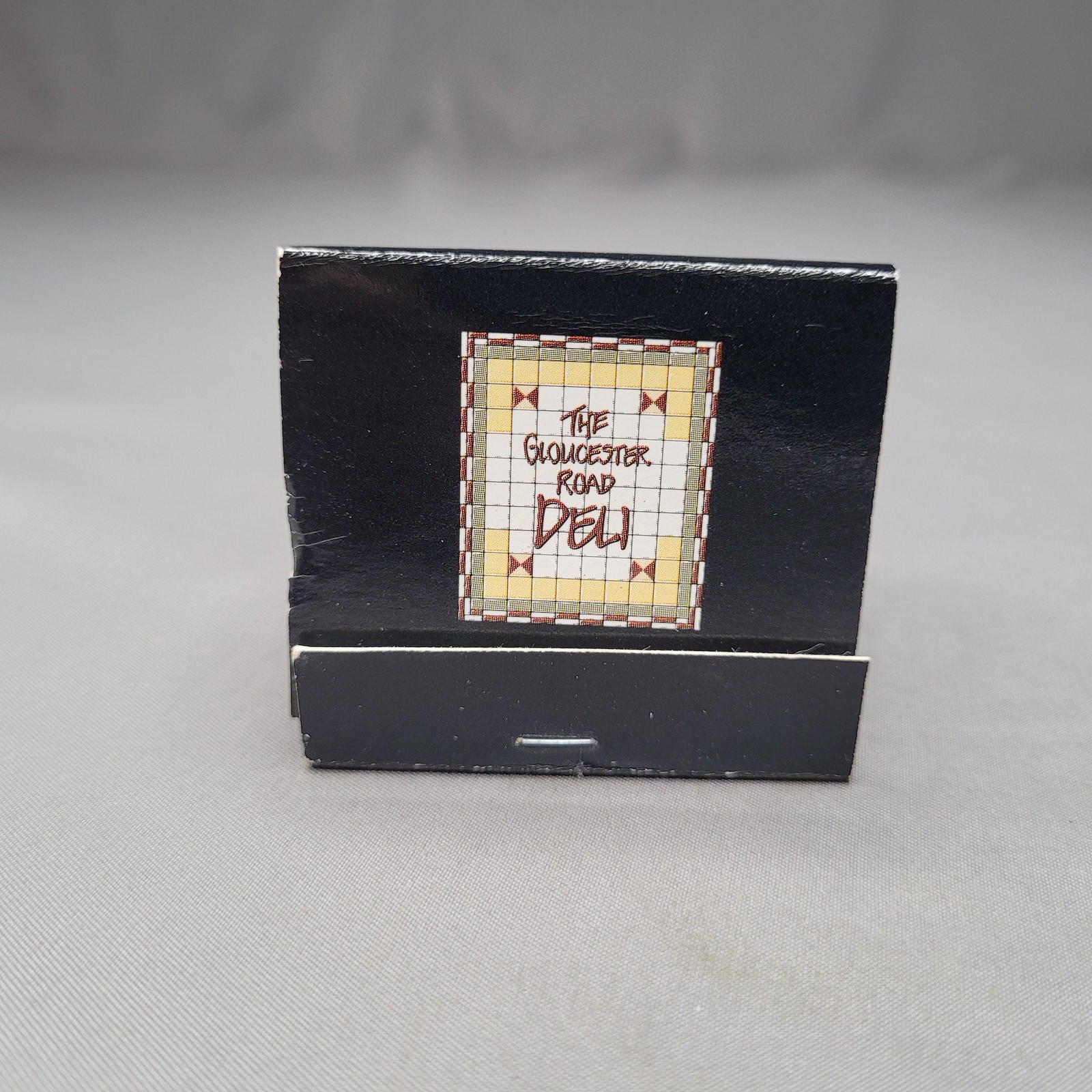 Vintage Gloucester Road Deli Forum Hotel London Matchbook England Britain UK