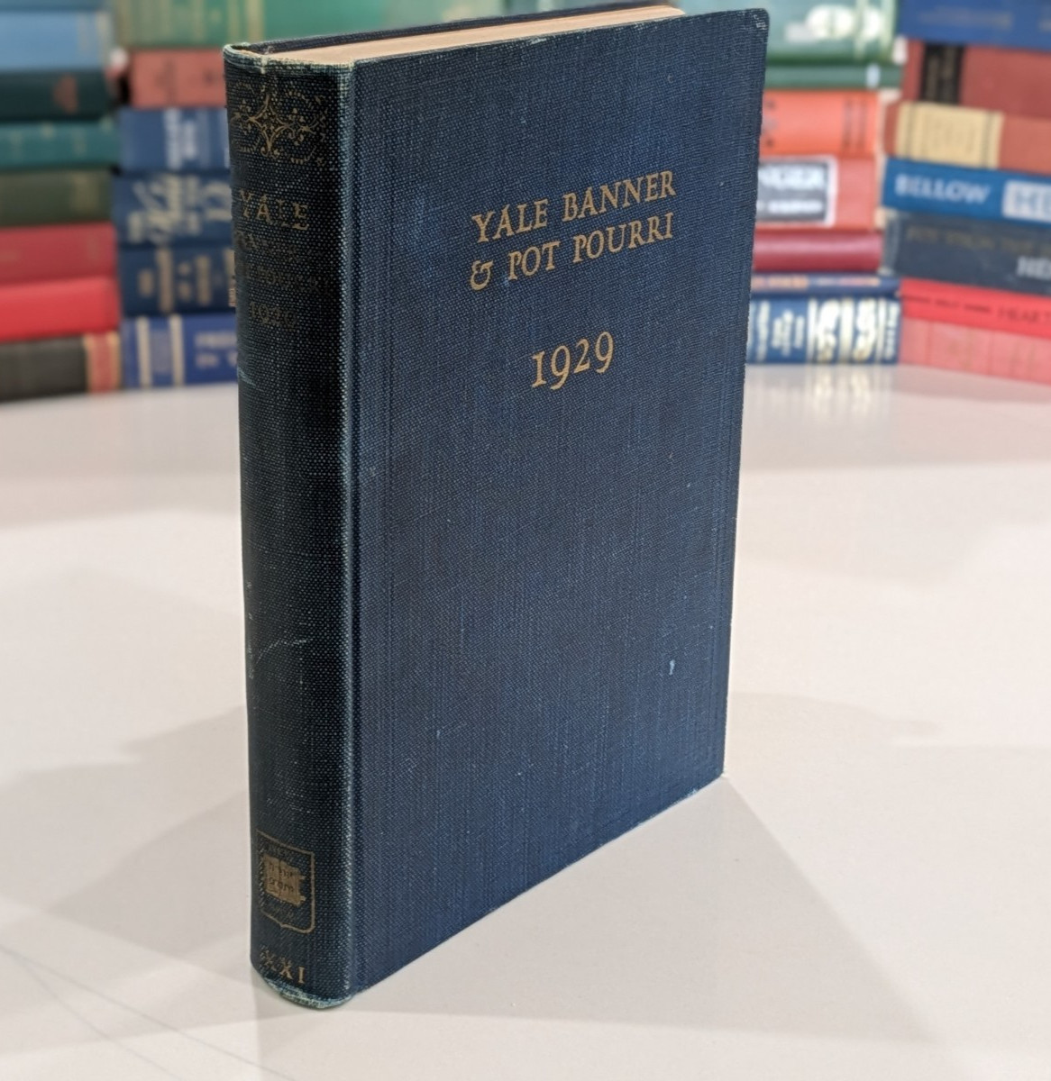 1929 Yale Yearbook | TITANIC SURVIVOR - Washington Dodge Jr. & SKULL BONES RARE