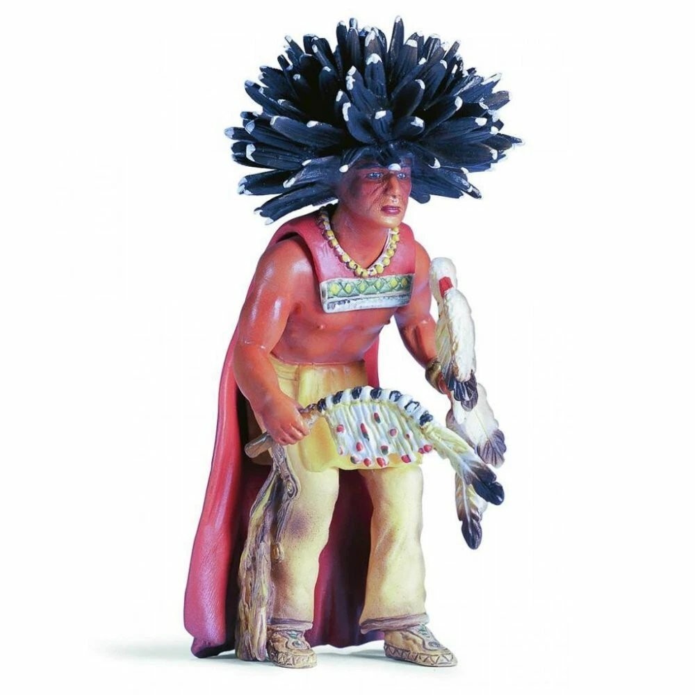 NEW Schleich 70309 Sioux Medicine Man american frontier indian figure RETIRED NEW Schleich 70309 Sioux Medicine Man american frontier indian figure RETIRED