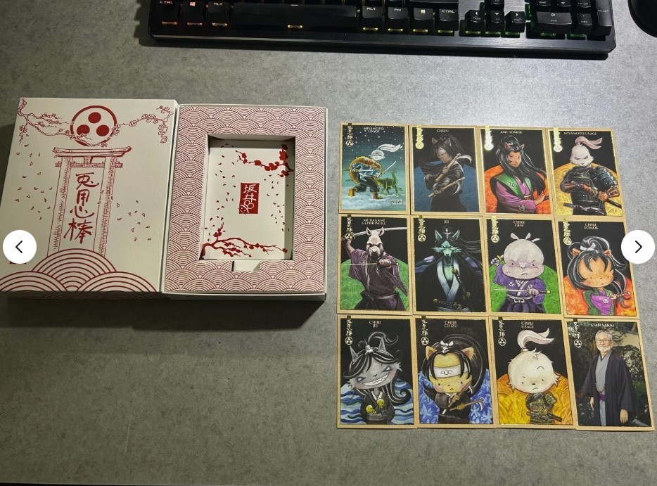 Usagi Yojimbo LE 500 Stan Sakai & Usagi Studios Inc. SDCC Exclusive Card Pack Usagi Yojimbo LE 500 Stan Sakai & Usagi Studios Inc. SDCC Exclusive Card Pack