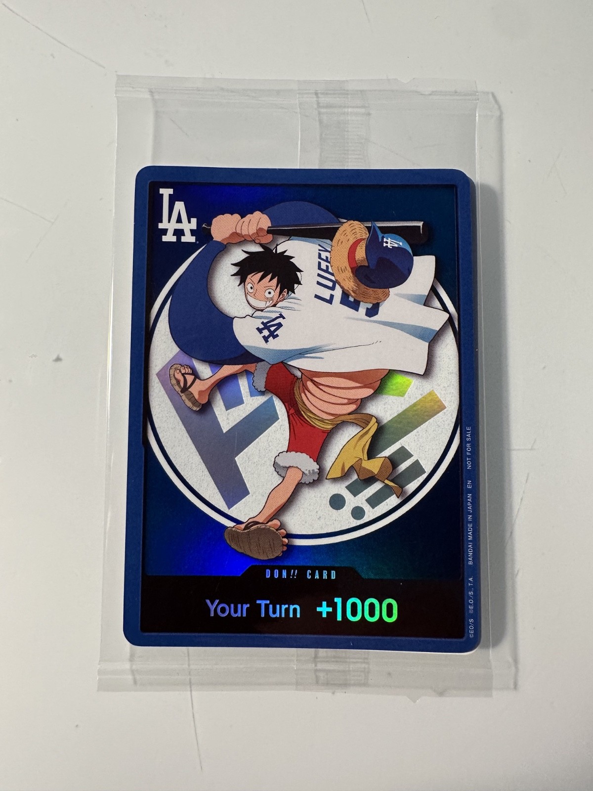 7/2/2026 Los Angeles Dodgers One Piece Night Monkey D Luffy Card 7/2/2026 Los Angeles Dodgers One Piece Night Monkey D Luffy Card