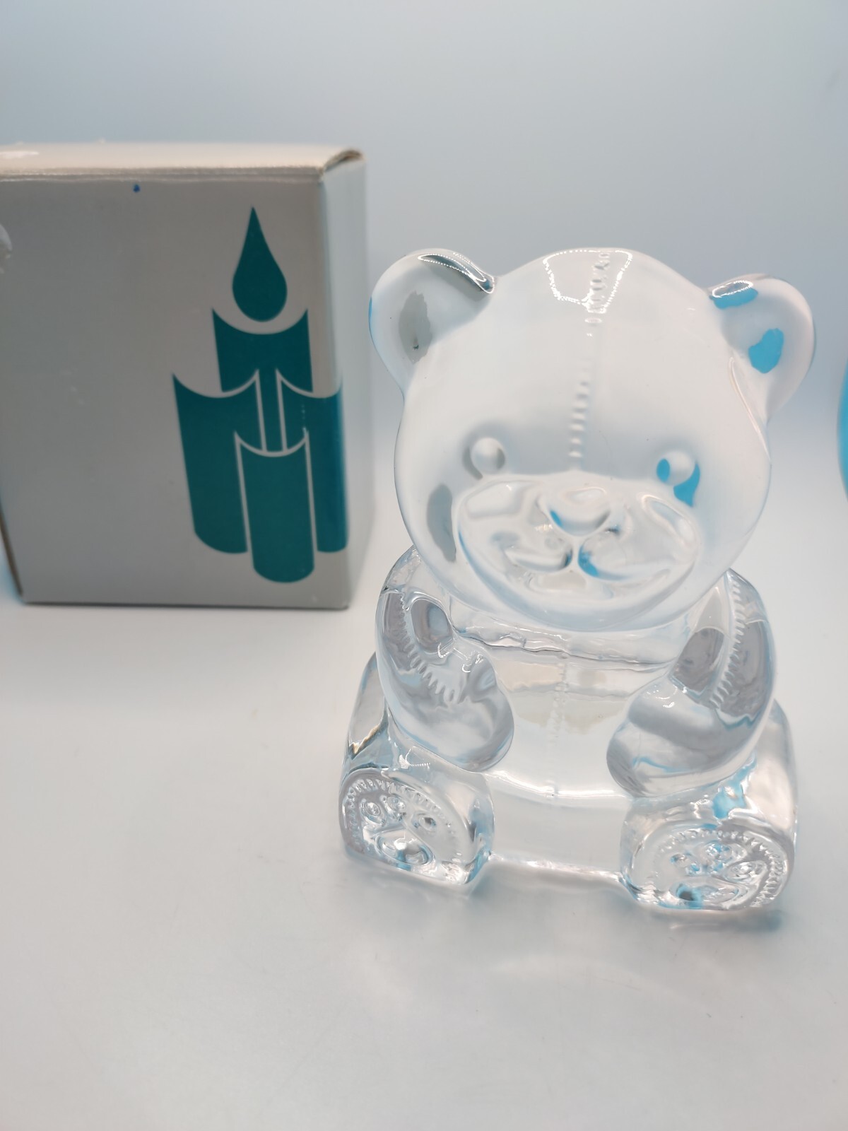 Vintage PartyLite Teddy Bear Tealight Candle Holder P0580 New In Original Box Vintage PartyLite Teddy Bear Tealight Candle Holder P0580 New In Original Box