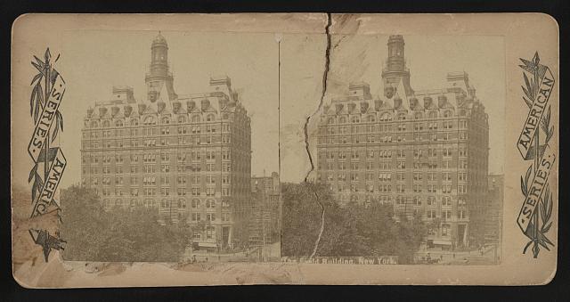The Field Building, New York c1900 Old Photo The Field Building, New York c1900 Old Photo