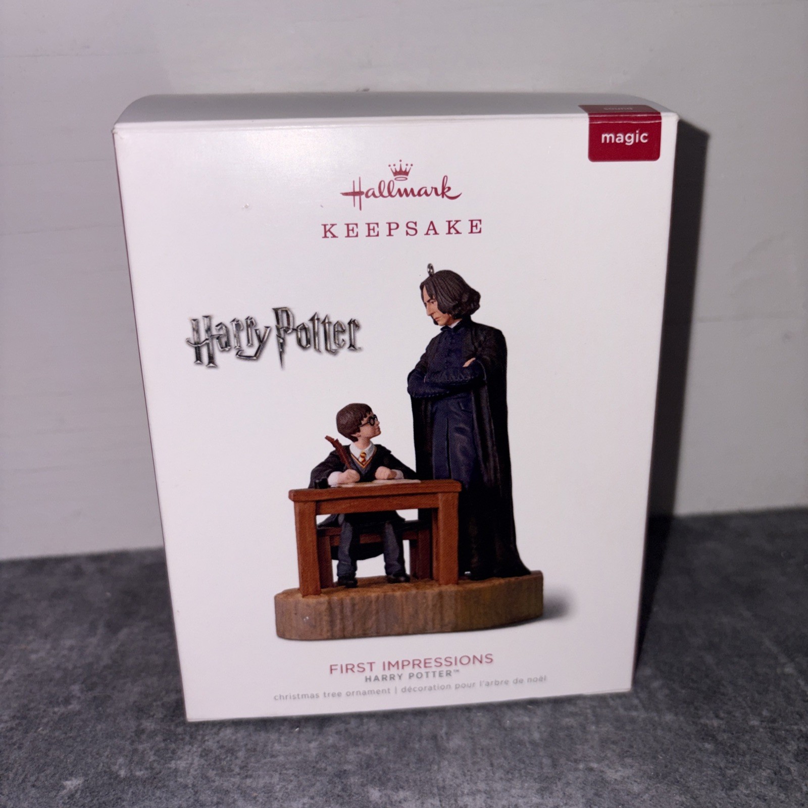 2018 Hallmark First Impressions Harry Potter™ Severus Snape Magic Ornament 2018 Hallmark First Impressions Harry Potter™ Severus Snape Magic Ornament