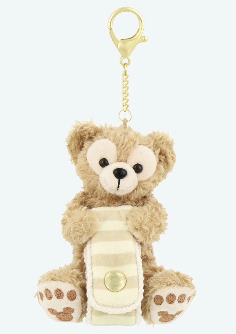 Tokyo Disney Duffy Headband Ears Holder Keychain - Ship from California