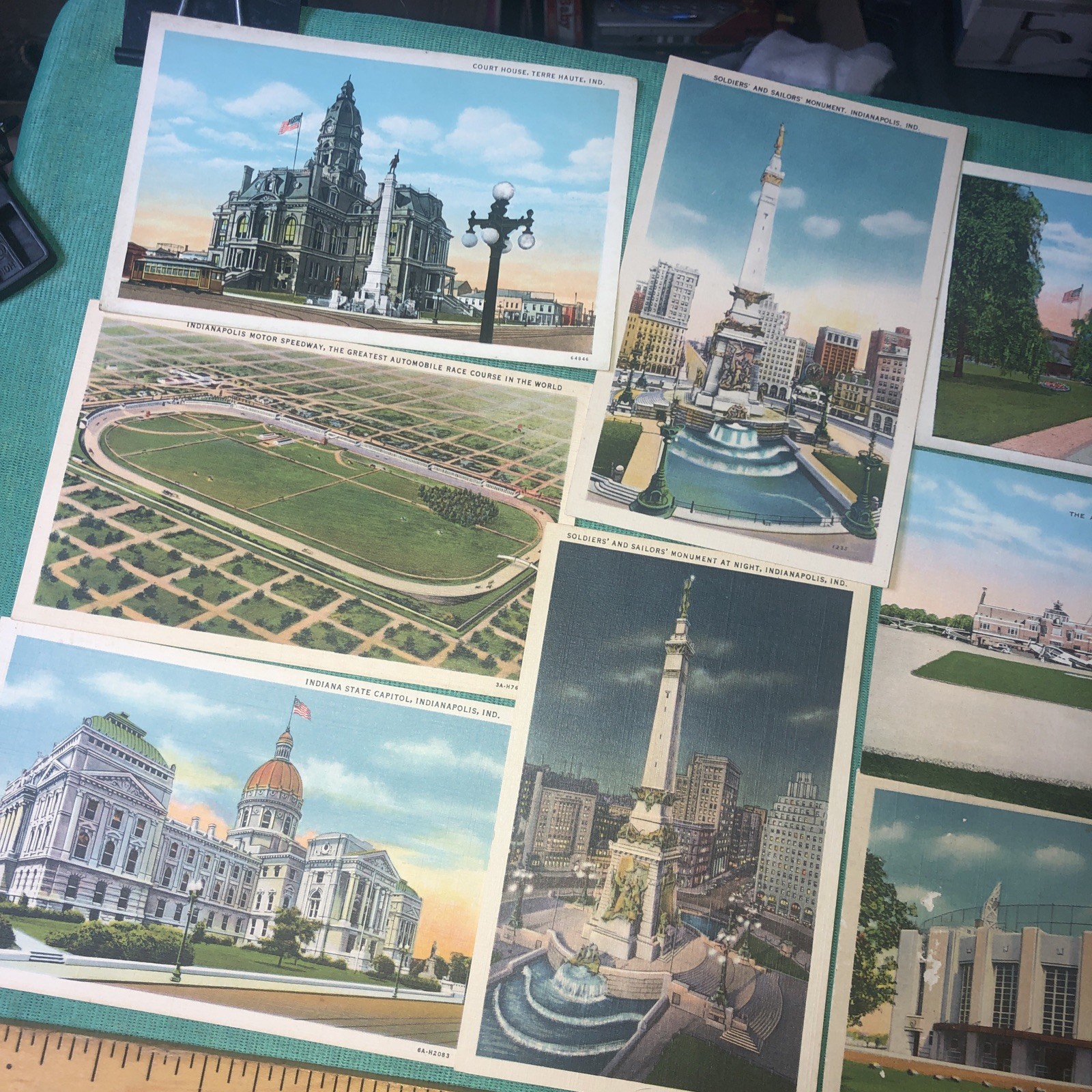 Vintage Indiana Postcards x lot Vintage Indiana Postcards x lot