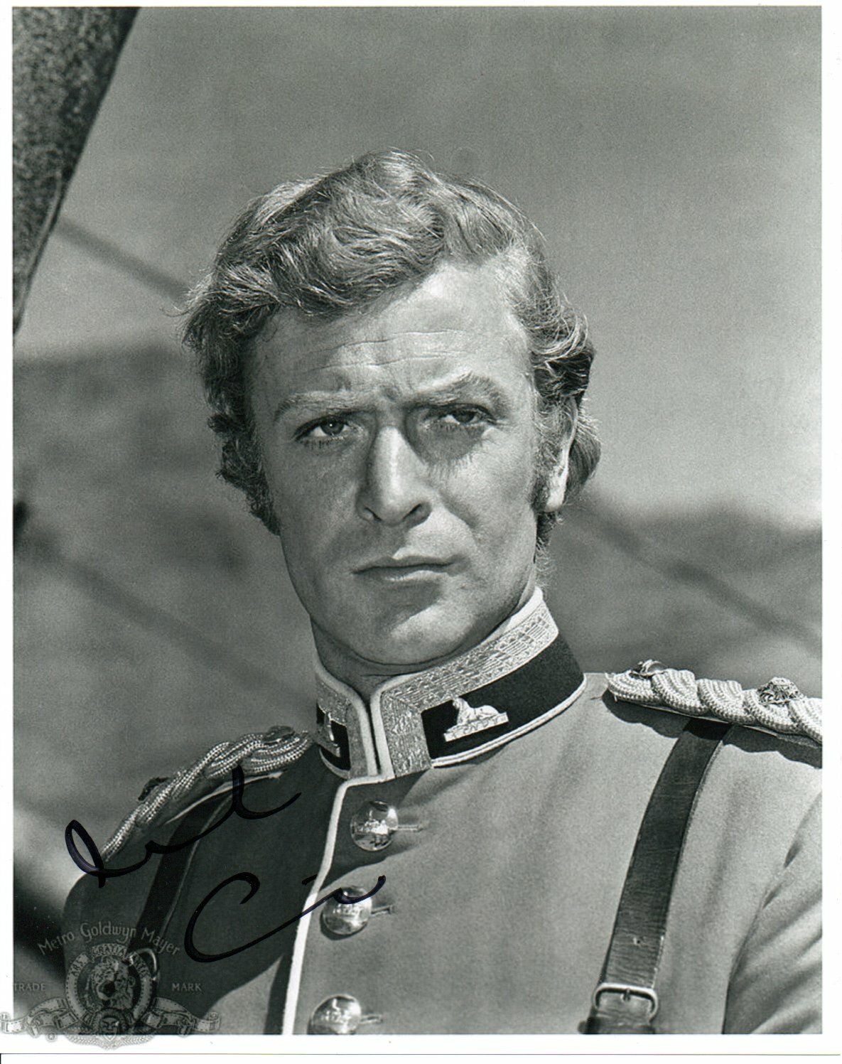 Michael Caine Autograph Signed 10-8 Photo Film TV Superstar Legend