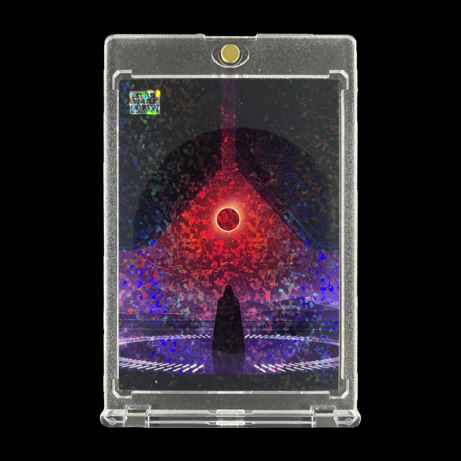 DARTH VADER RARE DIAMOND REFRACTOR ART HOLO CARD 2024 Topps Chrome - Star Wars