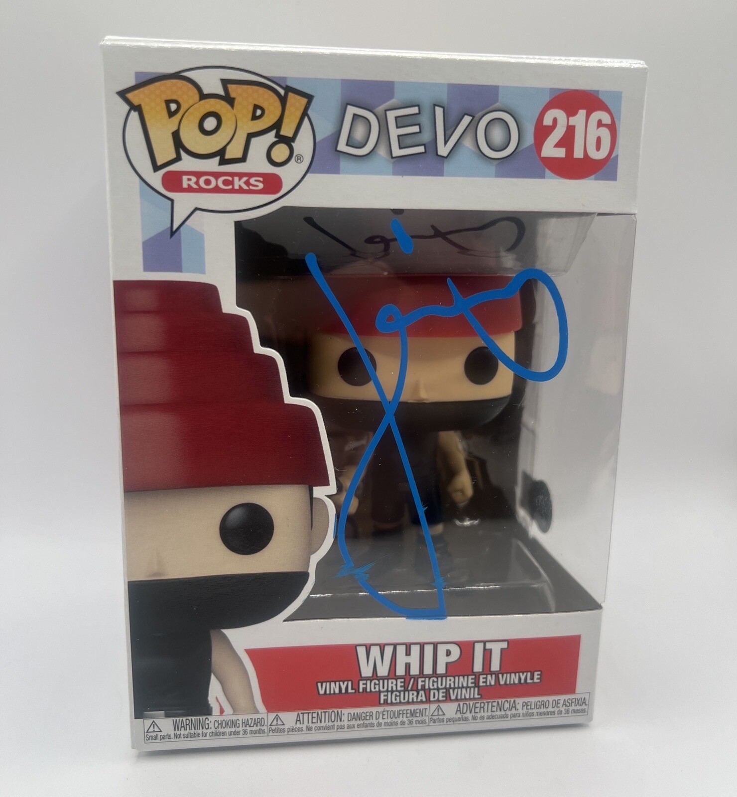 GERALD CASALE SIGNED SATISFACTION DEVO FUNKO POP - BECKETT COA
