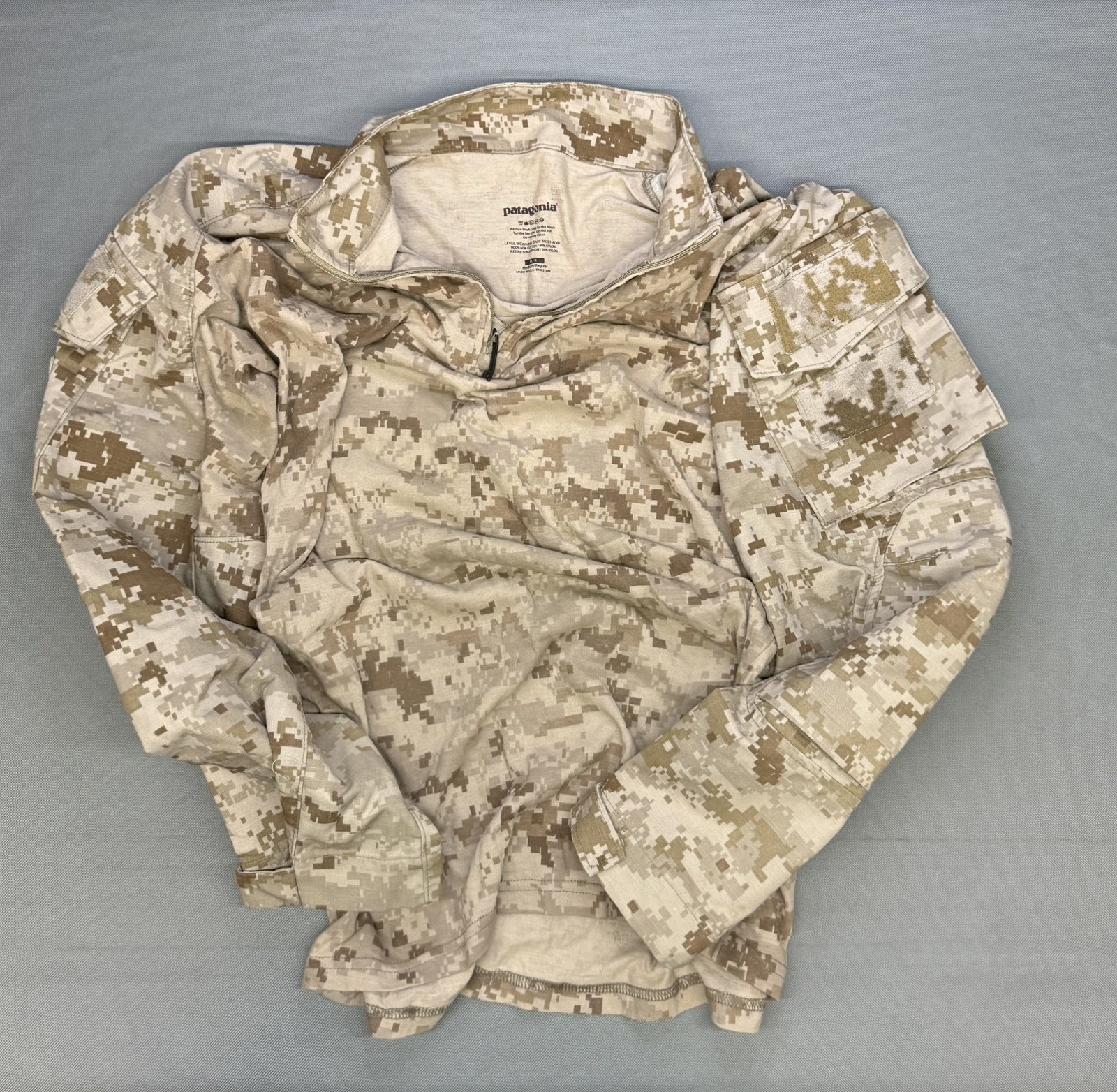 Patagonia AOR1 Level 9 L9 Temperate Combat Shirt MEDIUM REGULAR 