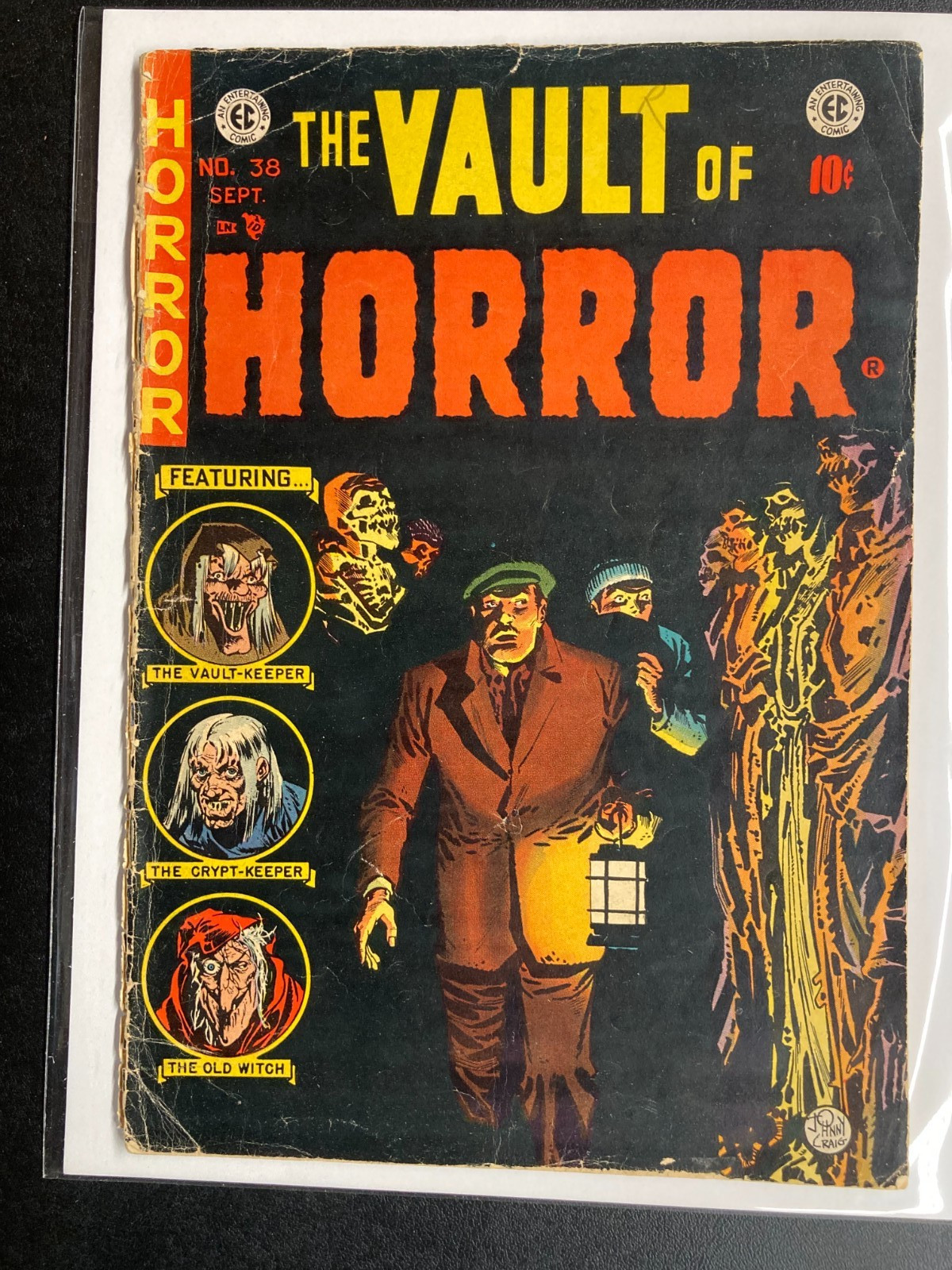 The Vault of Horror 38 EC Craig Davis Krigstein August September 1954