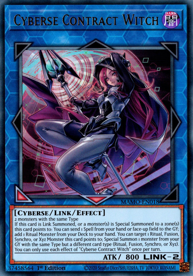 Cyberse Contract Witch-Magnificent monsters (UR)