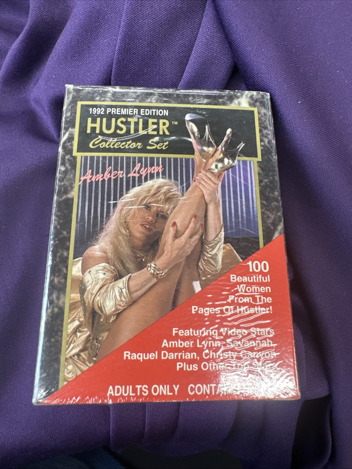 Hustler 1992 Premier Edition 100 Cards Collector Set Box Factory Sealed Hustler 1992 Premier Edition 100 Cards Collector Set Box Factory Sealed