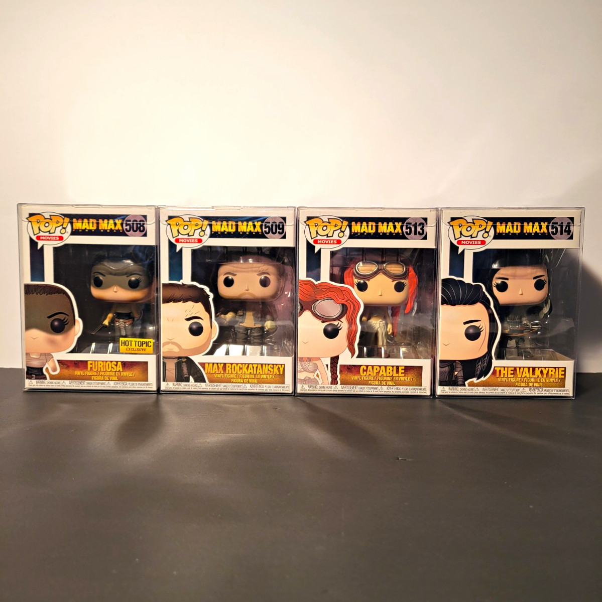 Mad Max Funko Set of 4 (Set 1)